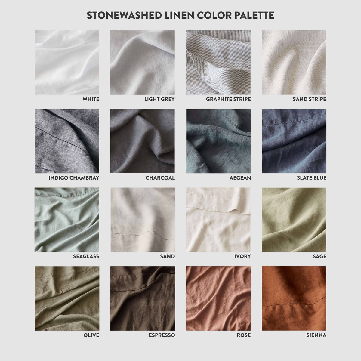 Linen Bedding Swatches
