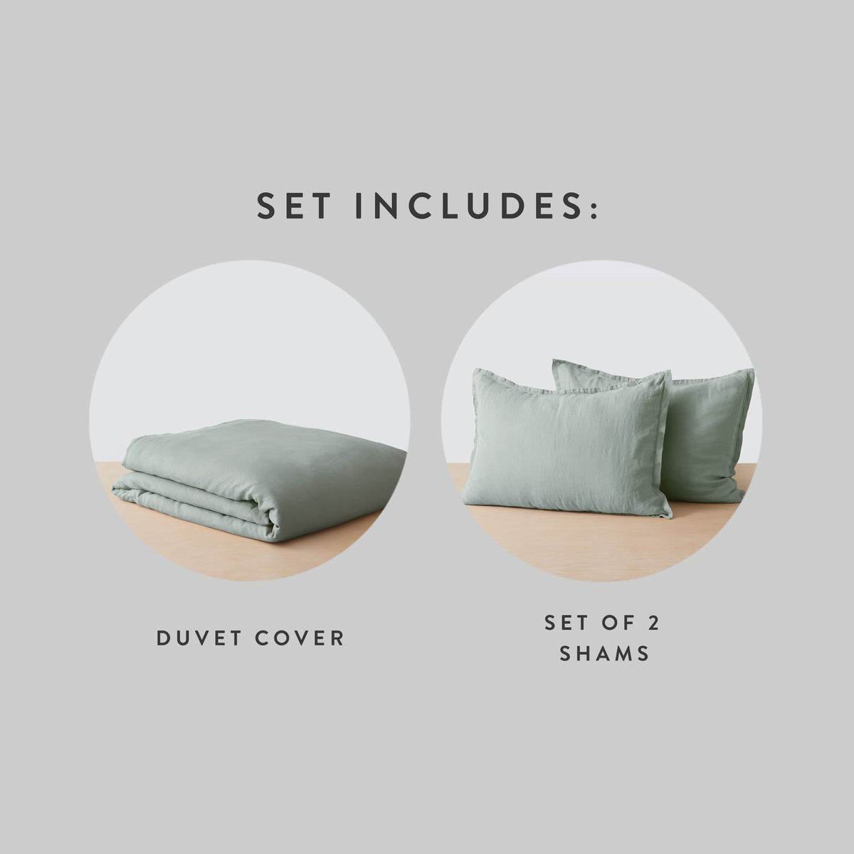 Stonewashed Linen Duvet Cover