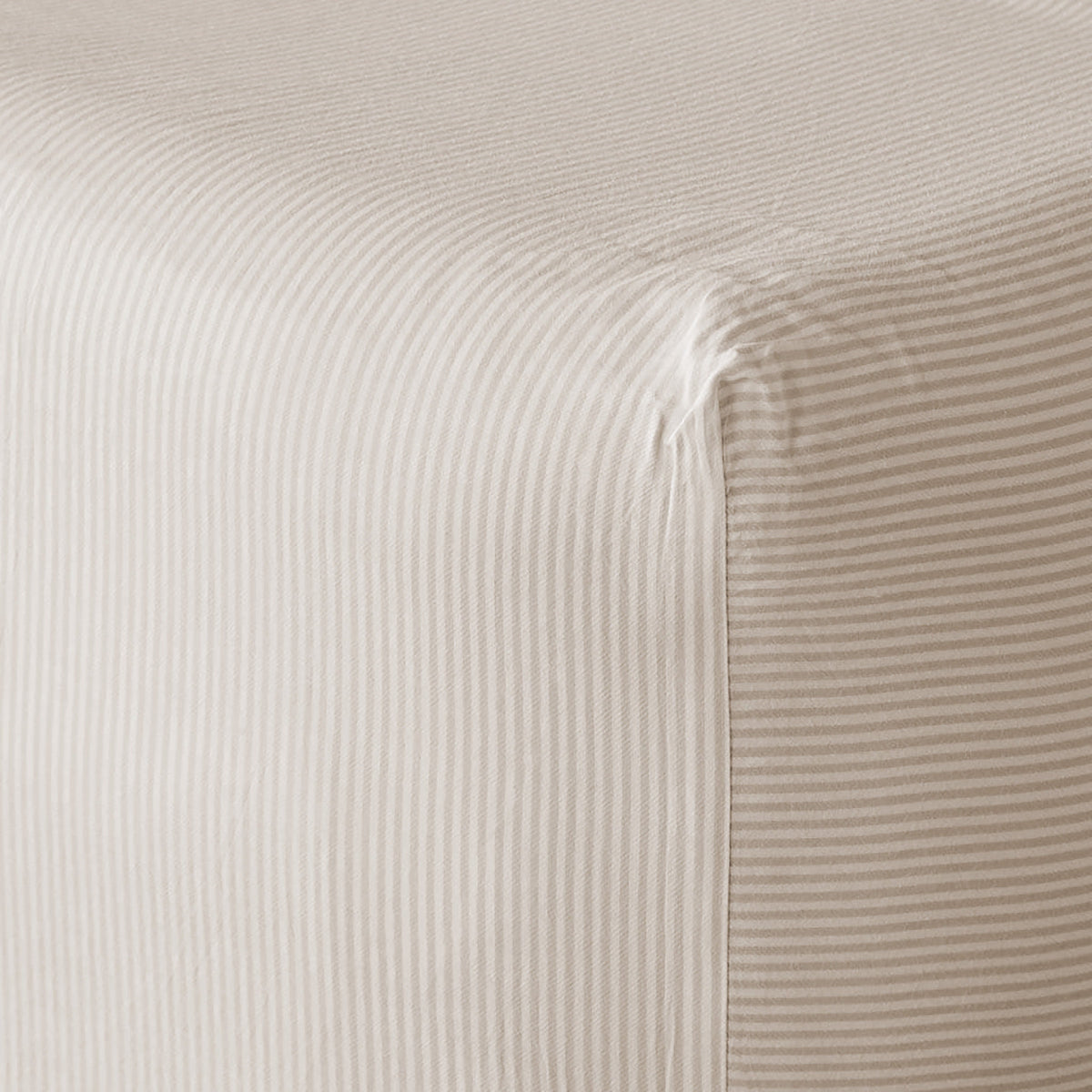 Stonewashed Linen Fitted Sheet
