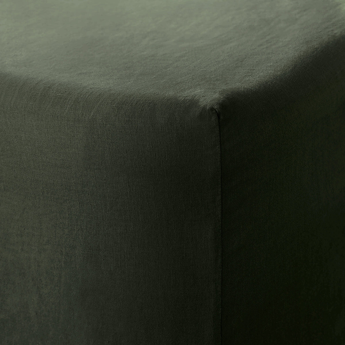 Stonewashed Linen Fitted Sheet