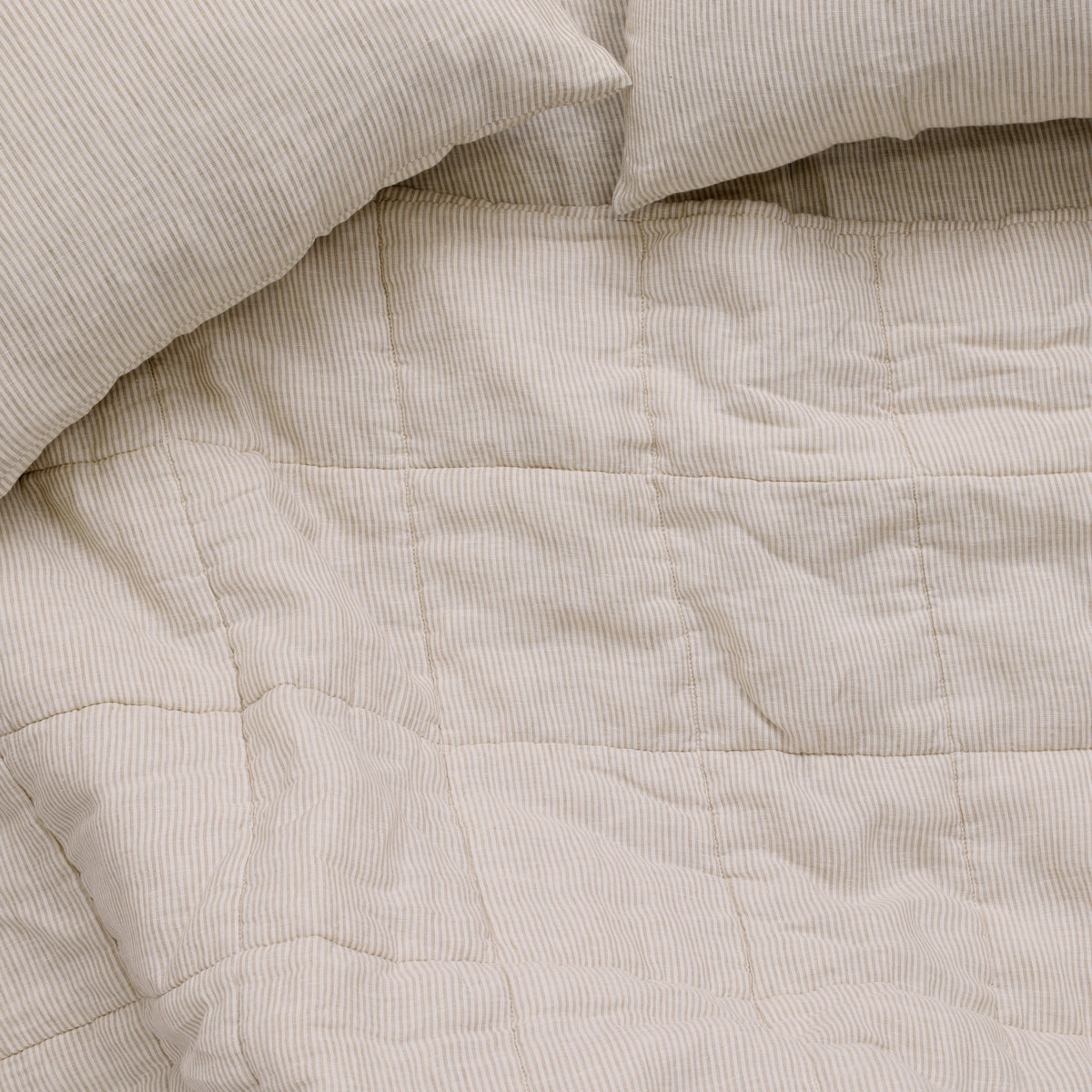 Stonewashed Linen Quilt