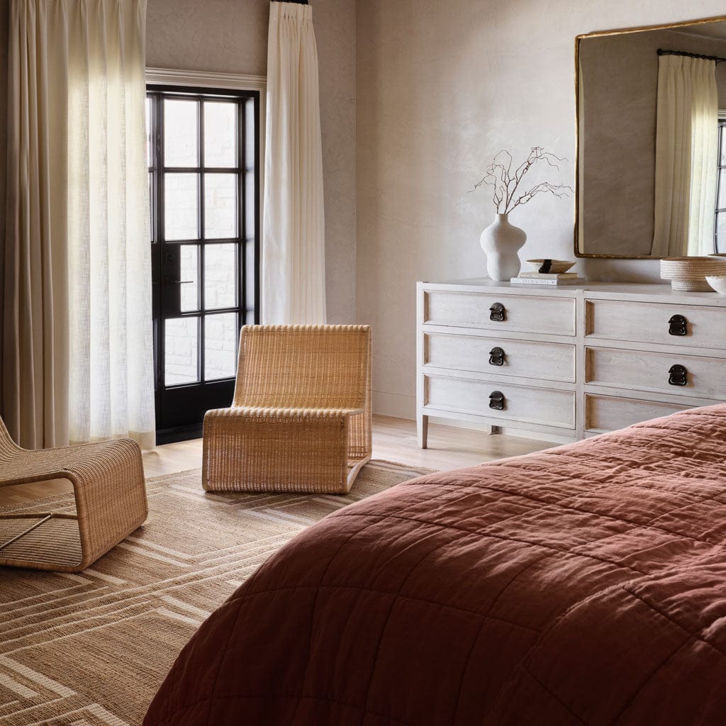 QA | Stonewashed Linen Quilt