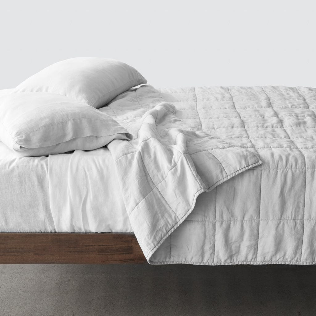 QA | Stonewashed Linen Quilt