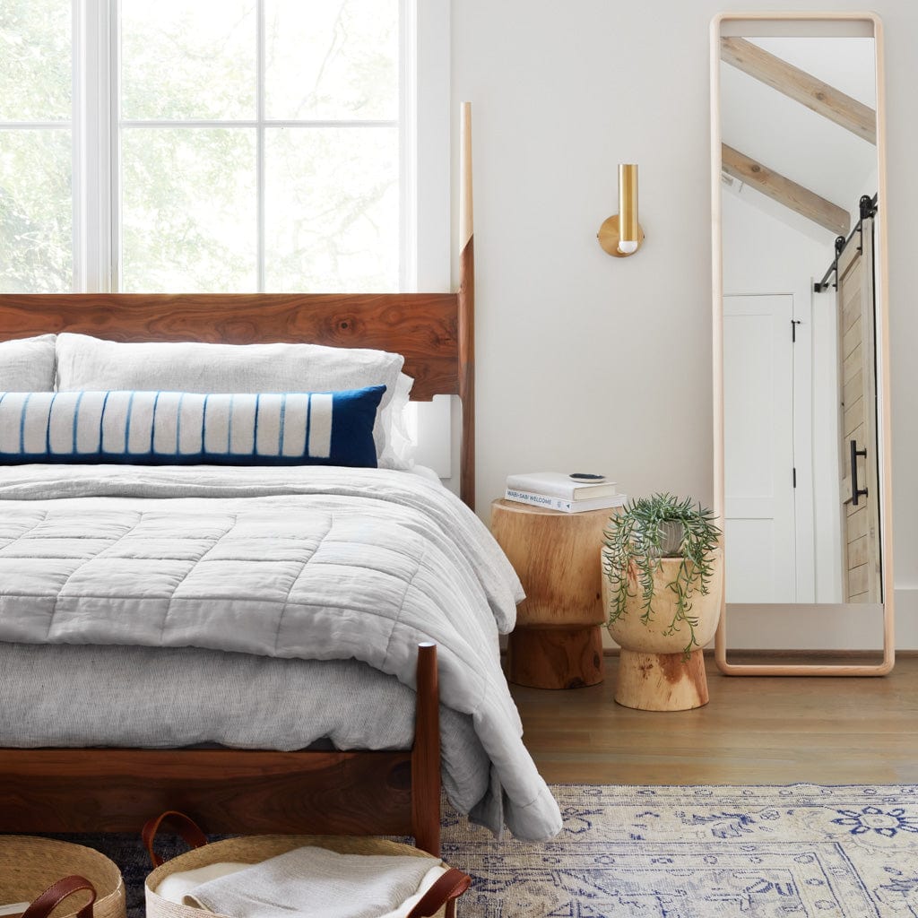 QA | Stonewashed Linen Quilt