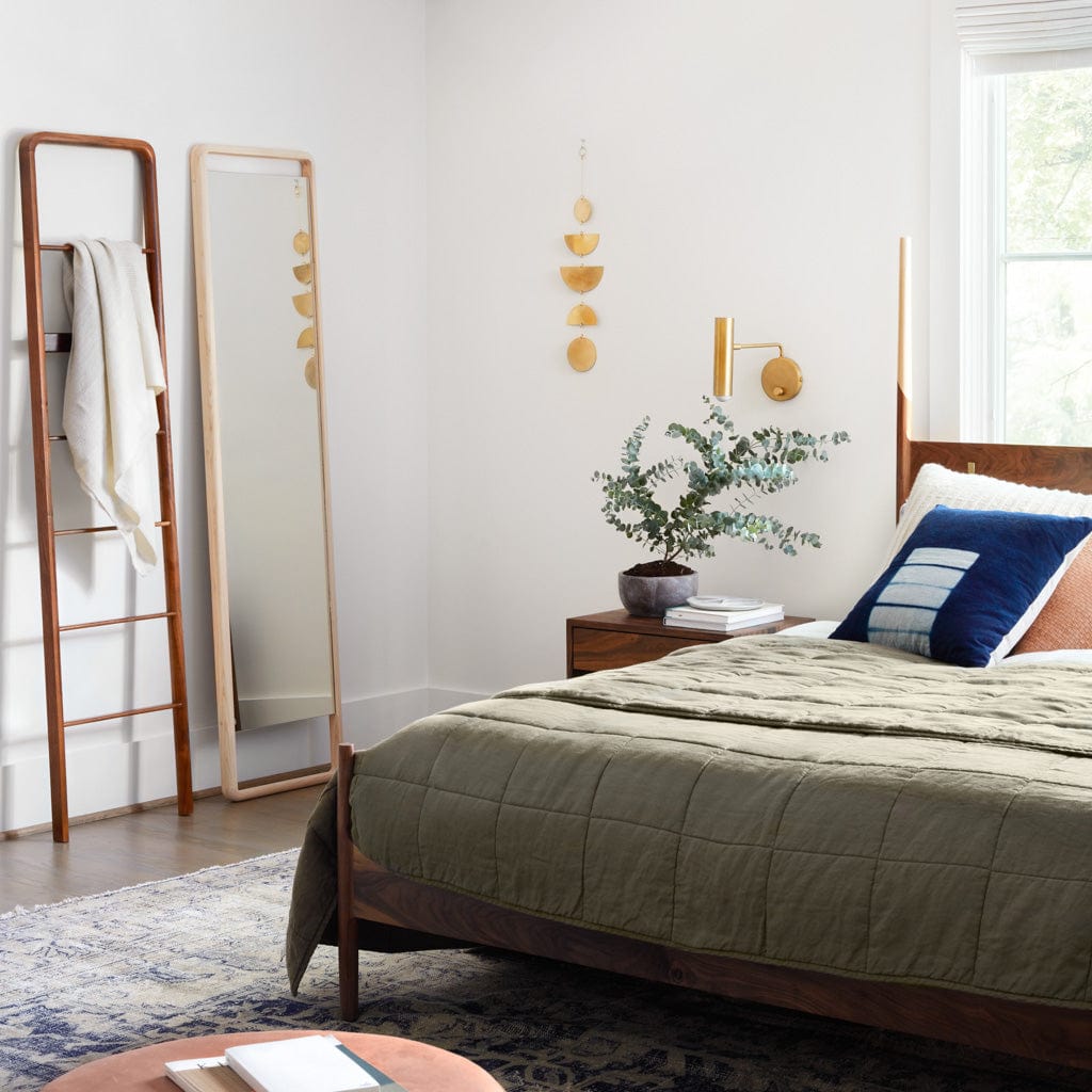 QA | Stonewashed Linen Quilt