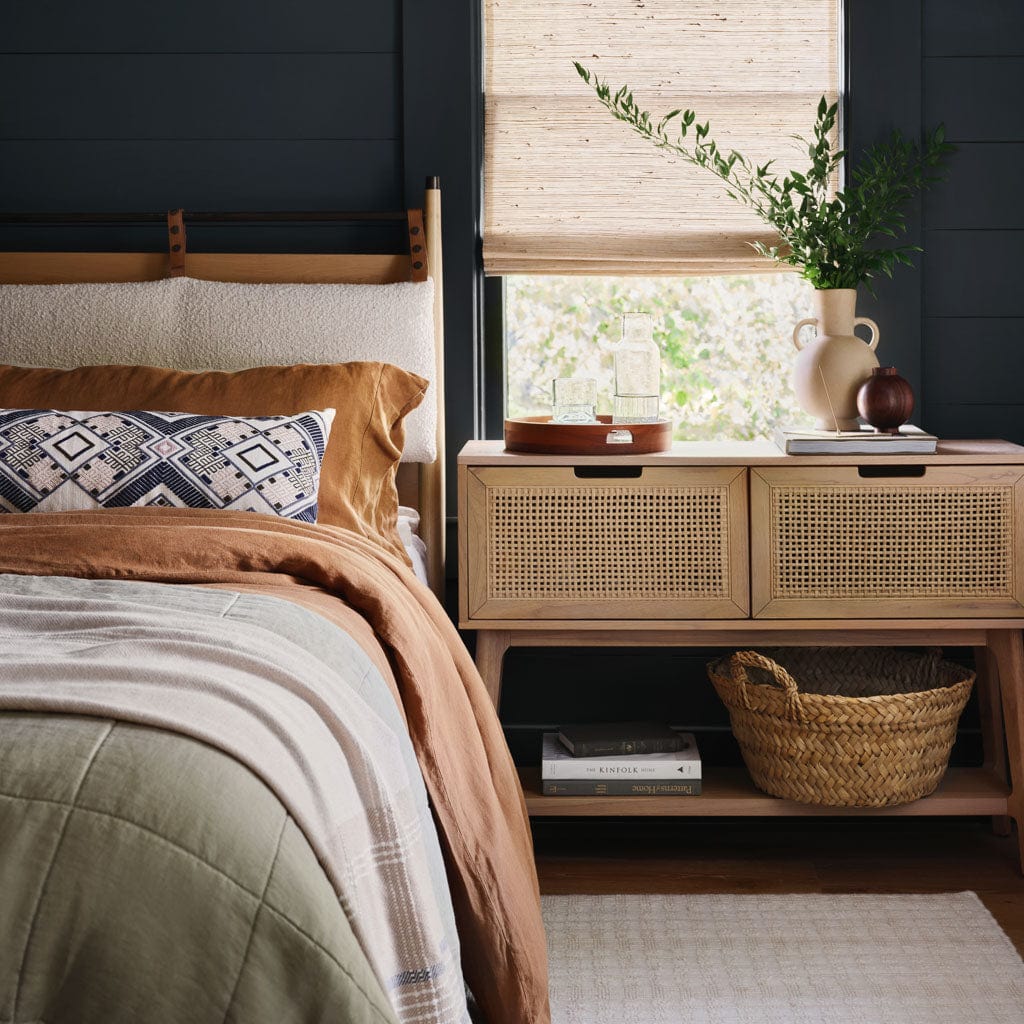 QA | Stonewashed Linen Quilt