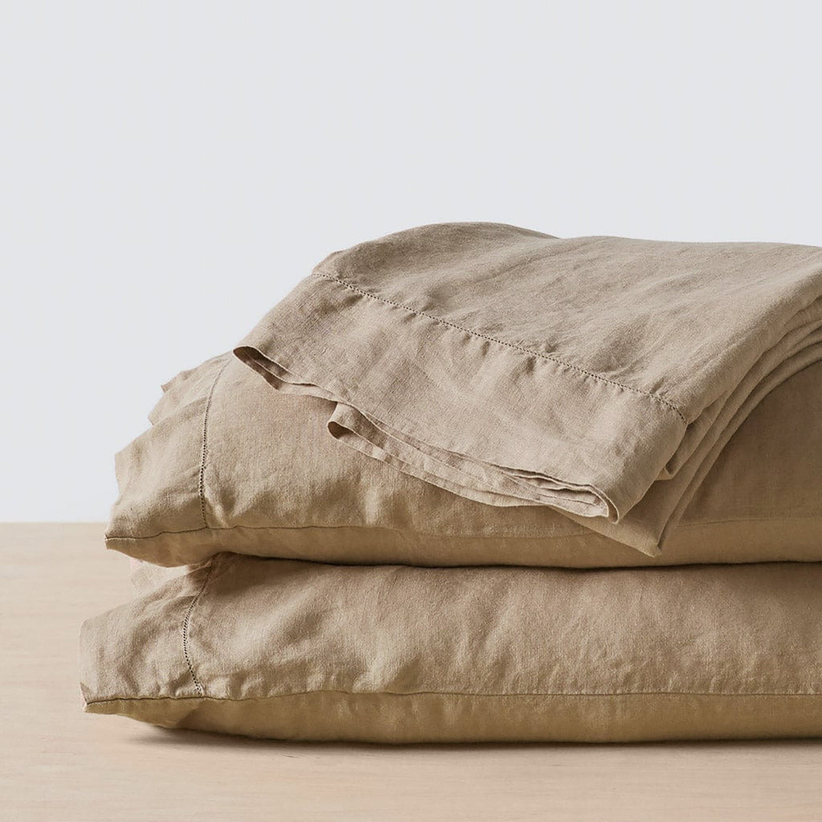 Stonewashed Linen Sheet Set