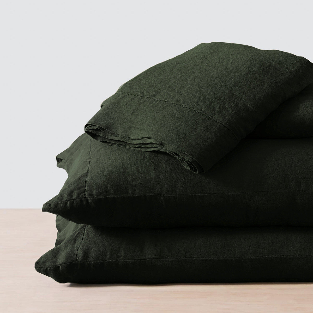 Stonewashed Linen Sheet Set