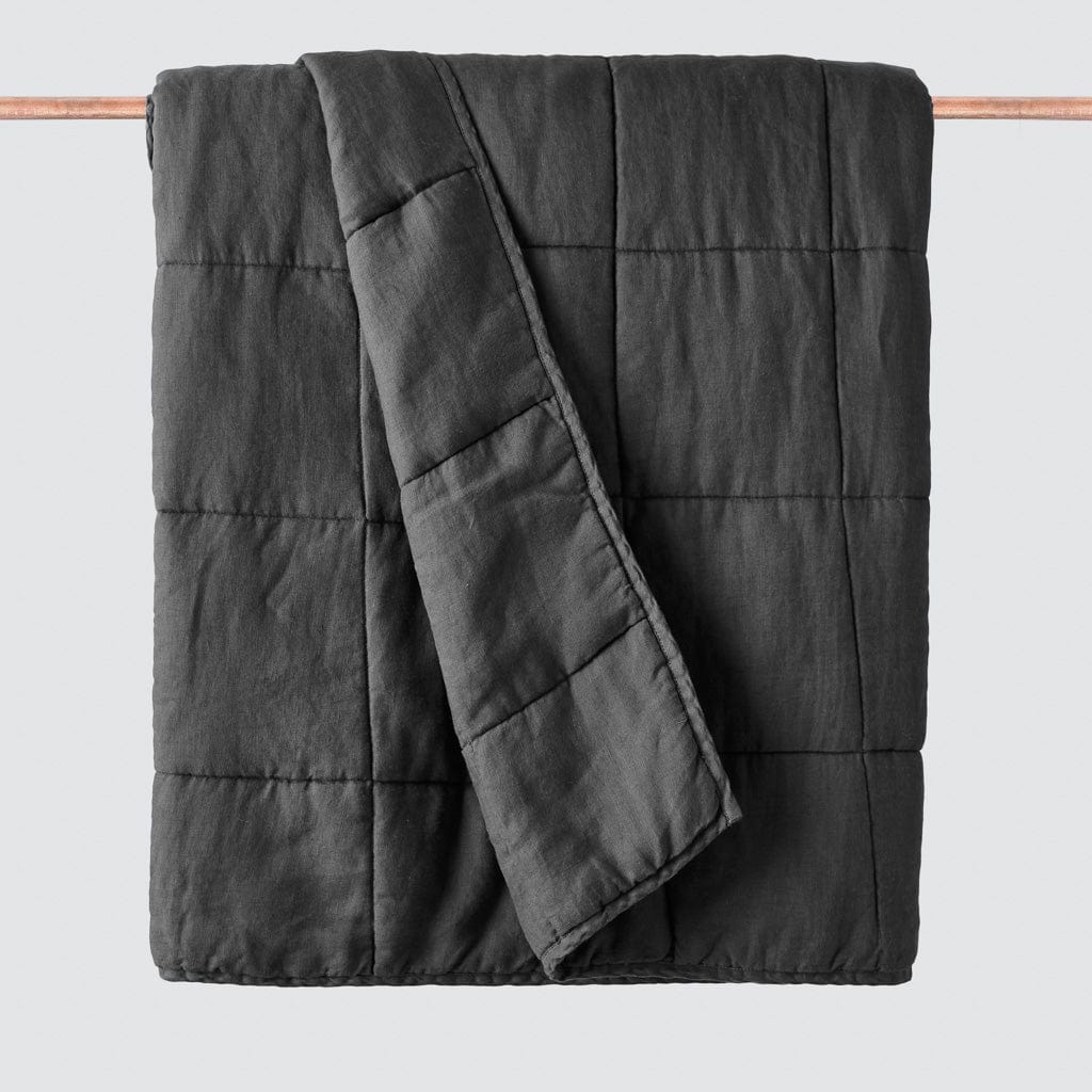 QA | Stonewashed Linen Quilt