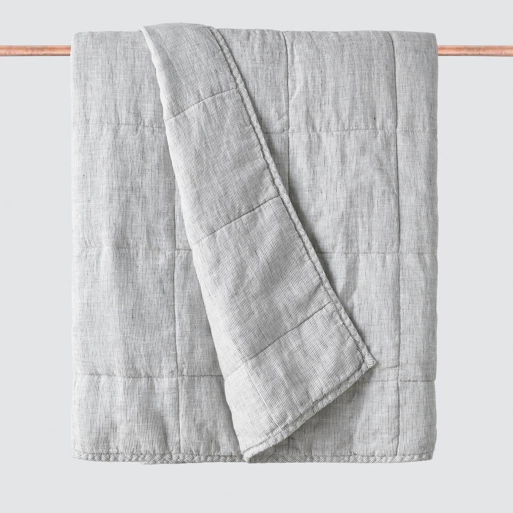 QA | Stonewashed Linen Quilt