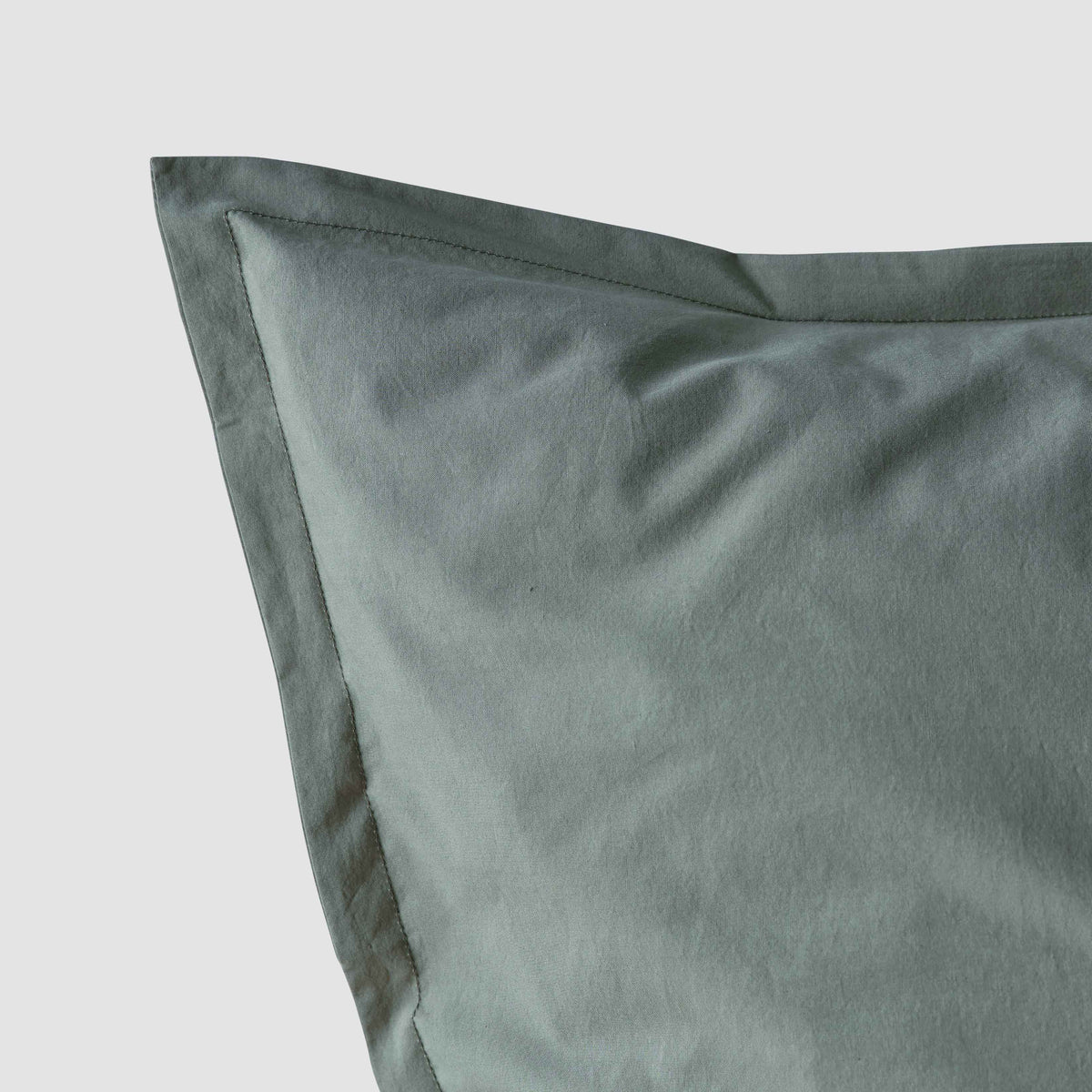 Stonewashed Organic Cotton Percale Shams