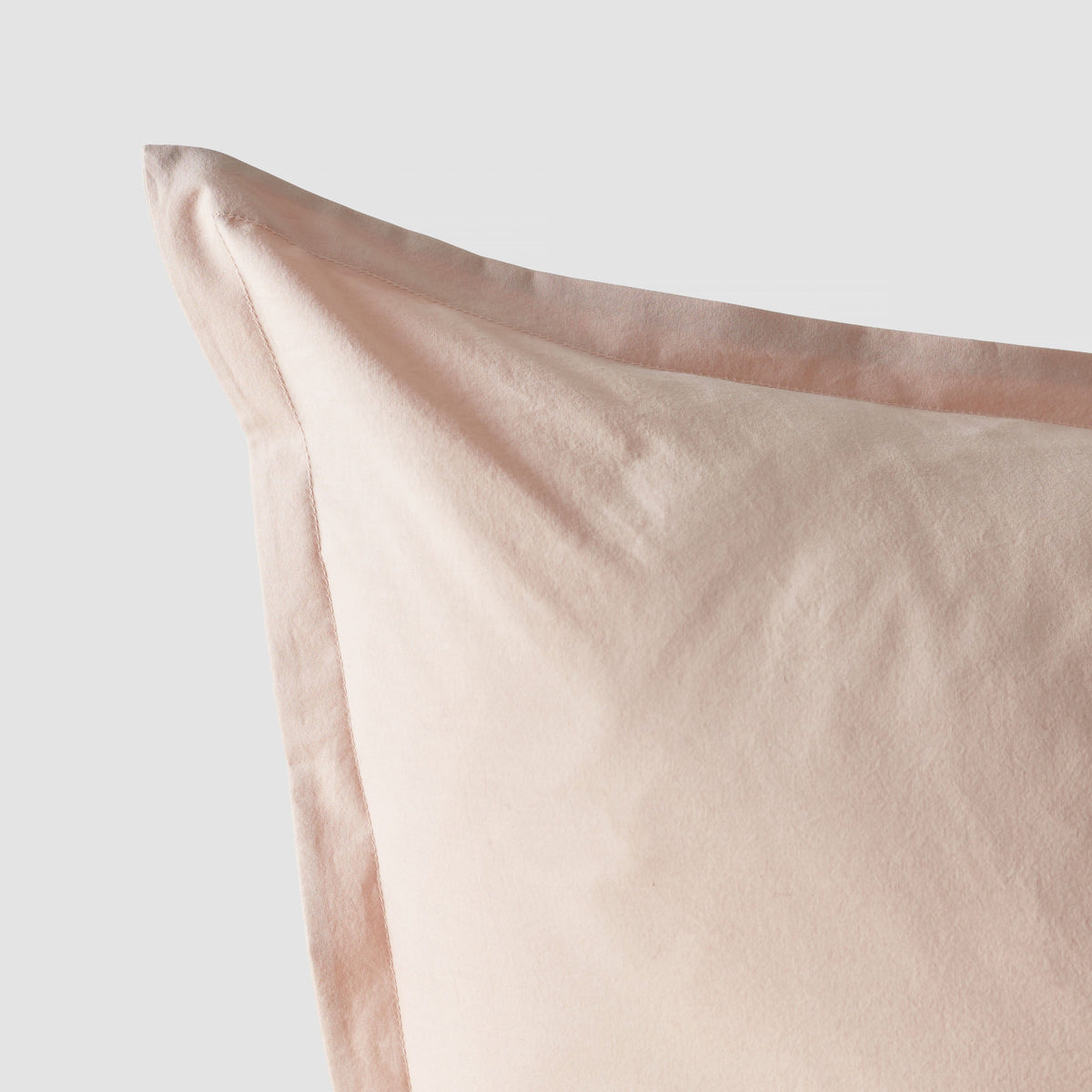 Stonewashed Organic Cotton Percale Shams