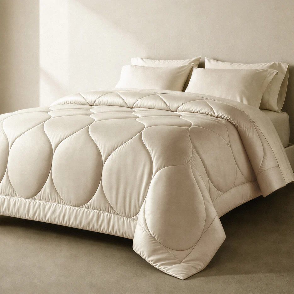 Fluffy comfort without the heat.