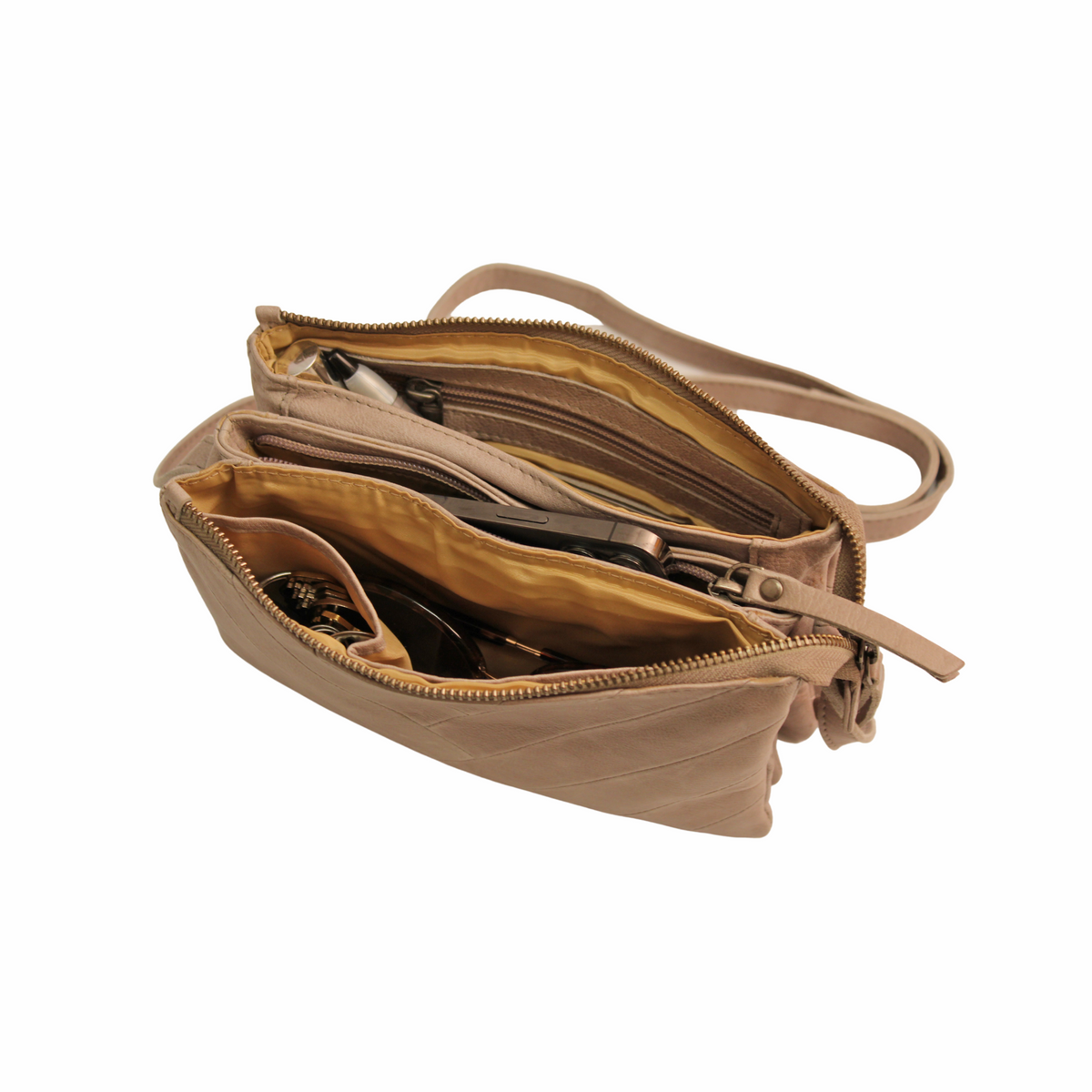 Sunny Leather Crossbody Bag