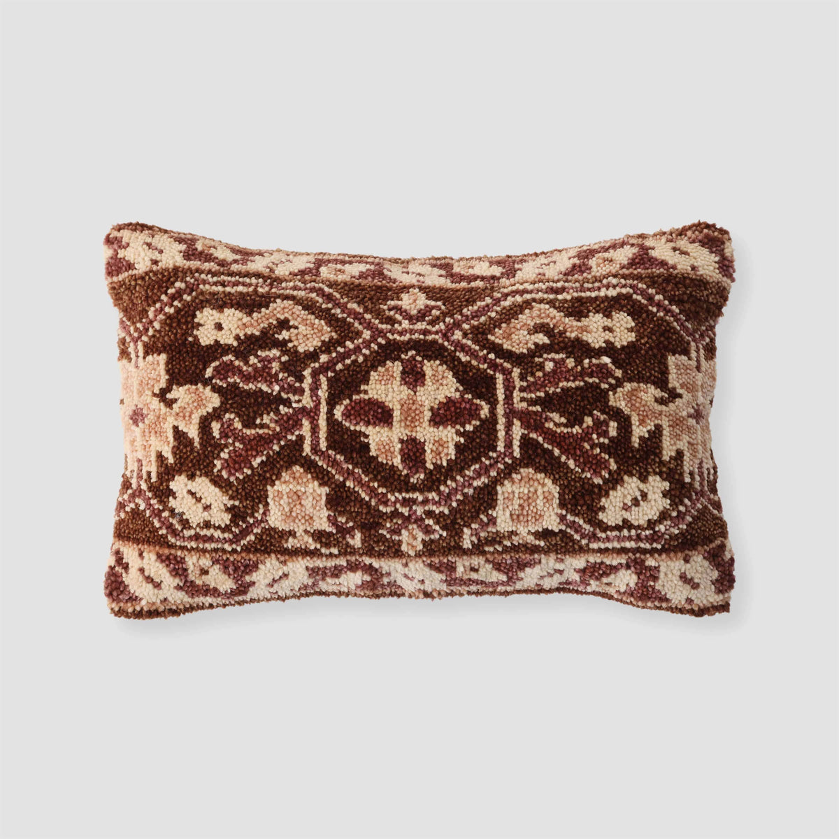 Sylvia Hand-Knotted Small Lumbar Pillow