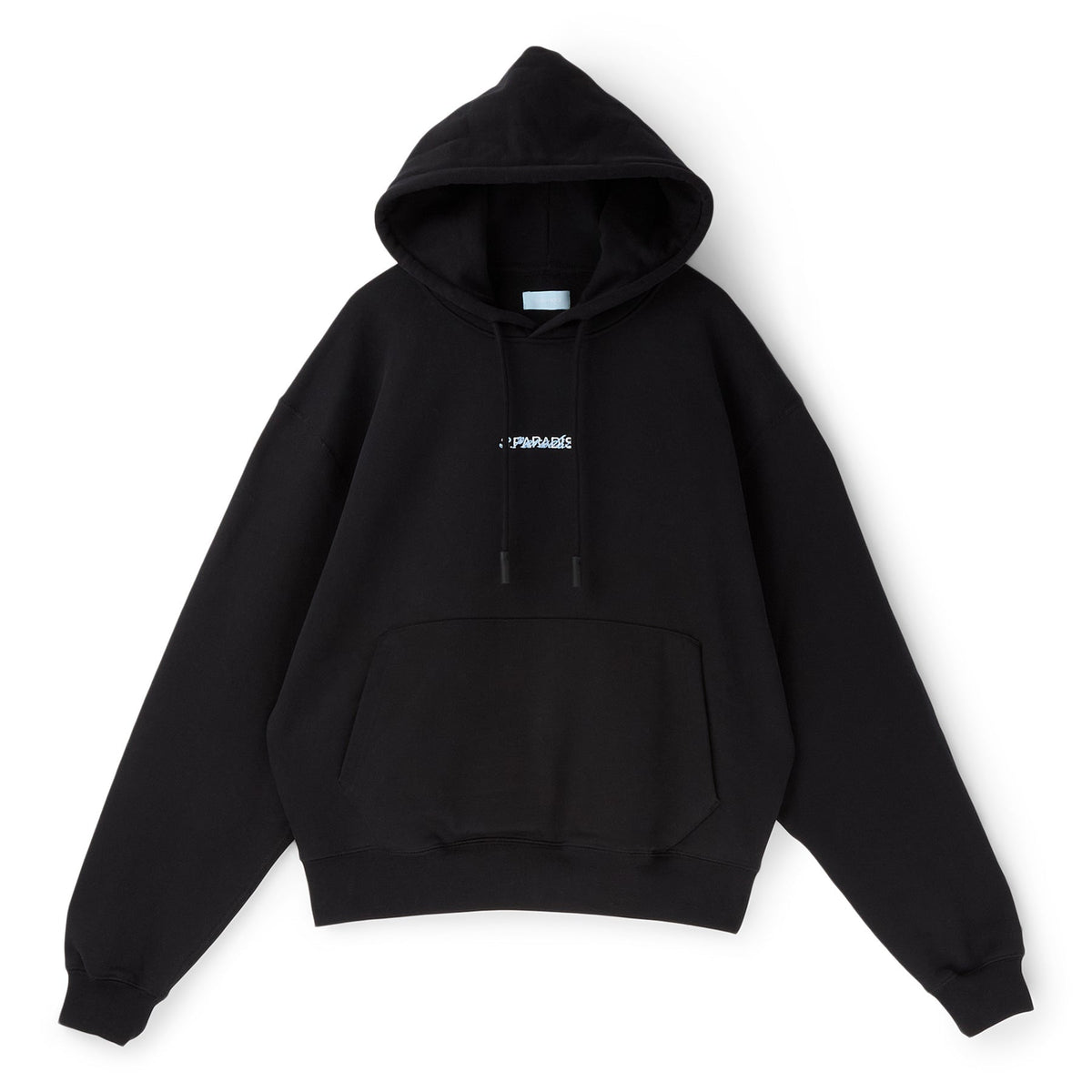 3.Paradis Double 3.Paradis Hooded Sweater (Trueblack)