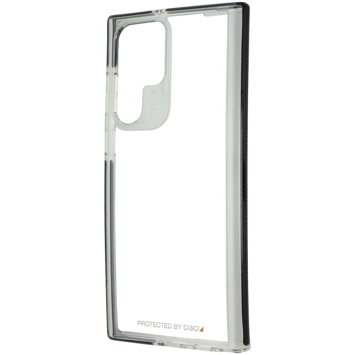 ZAGG Gear4 Santa Cruz Series Case for Samsung Galaxy S22 Ultra - Clear/Black - New