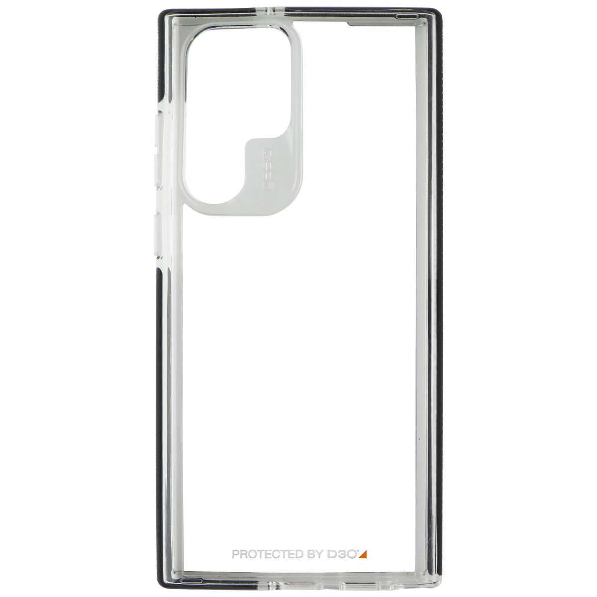 ZAGG Gear4 Santa Cruz Series Case for Samsung Galaxy S22 Ultra - Clear/Black - New