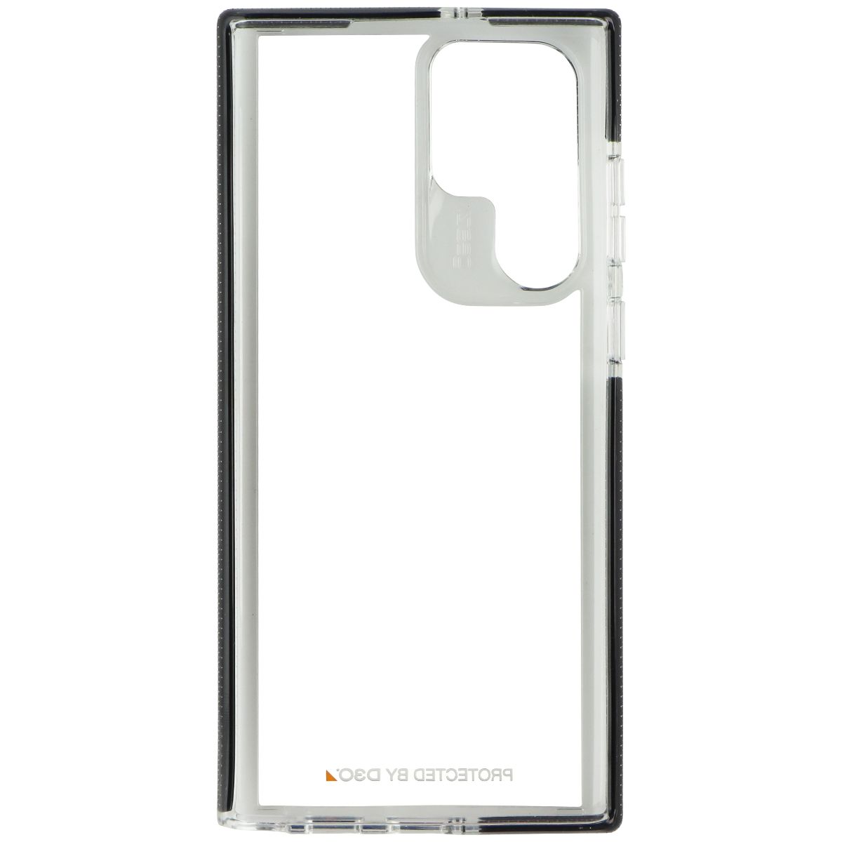 ZAGG Gear4 Santa Cruz Series Case for Samsung Galaxy S22 Ultra - Clear/Black - New