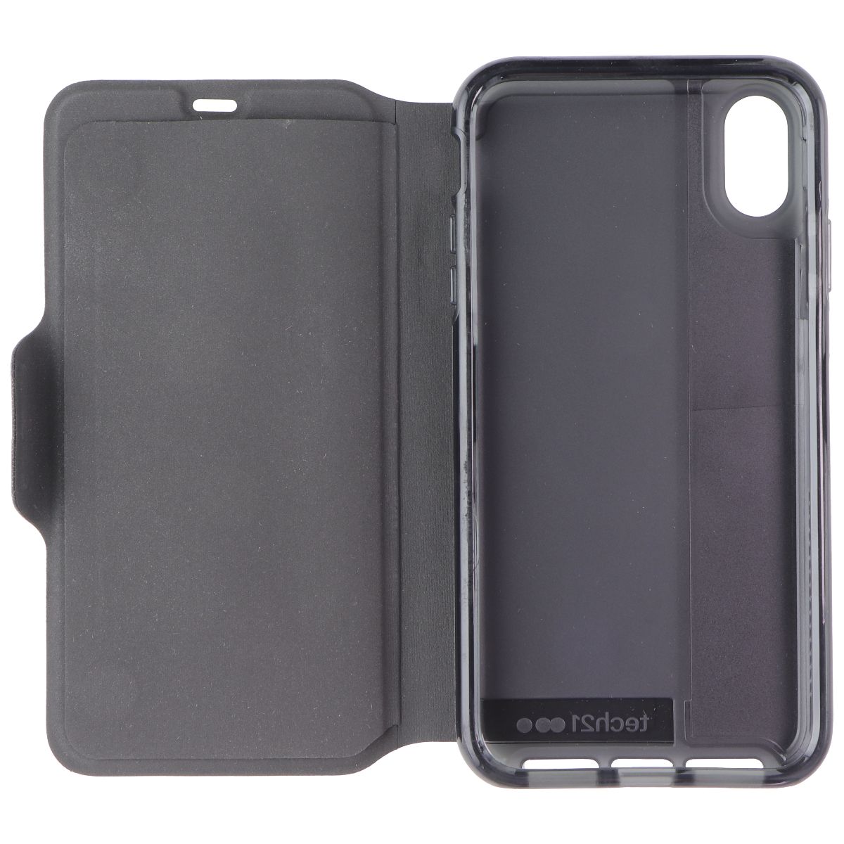Tech21 EvoWallet Protective Folio Case for Apple iPhone XS Max - Black - New