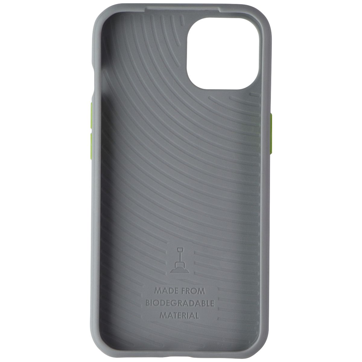 Tech21 EcoSlim Series Soft Case for Apple iPhone 13 - Gray/Lime - New