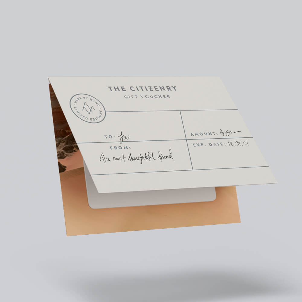 The Citizenry Gift Voucher