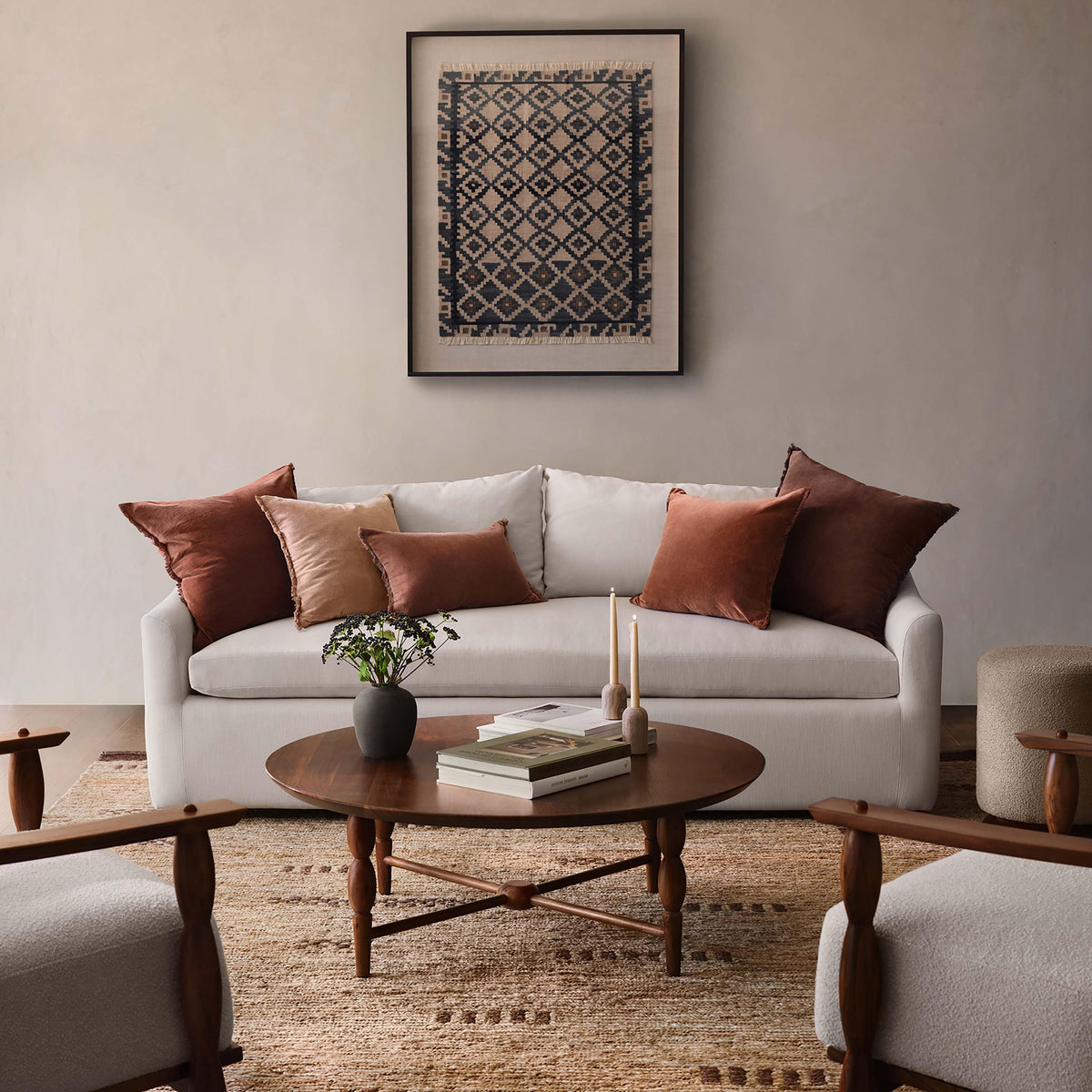 Leela Wood Coffee Table