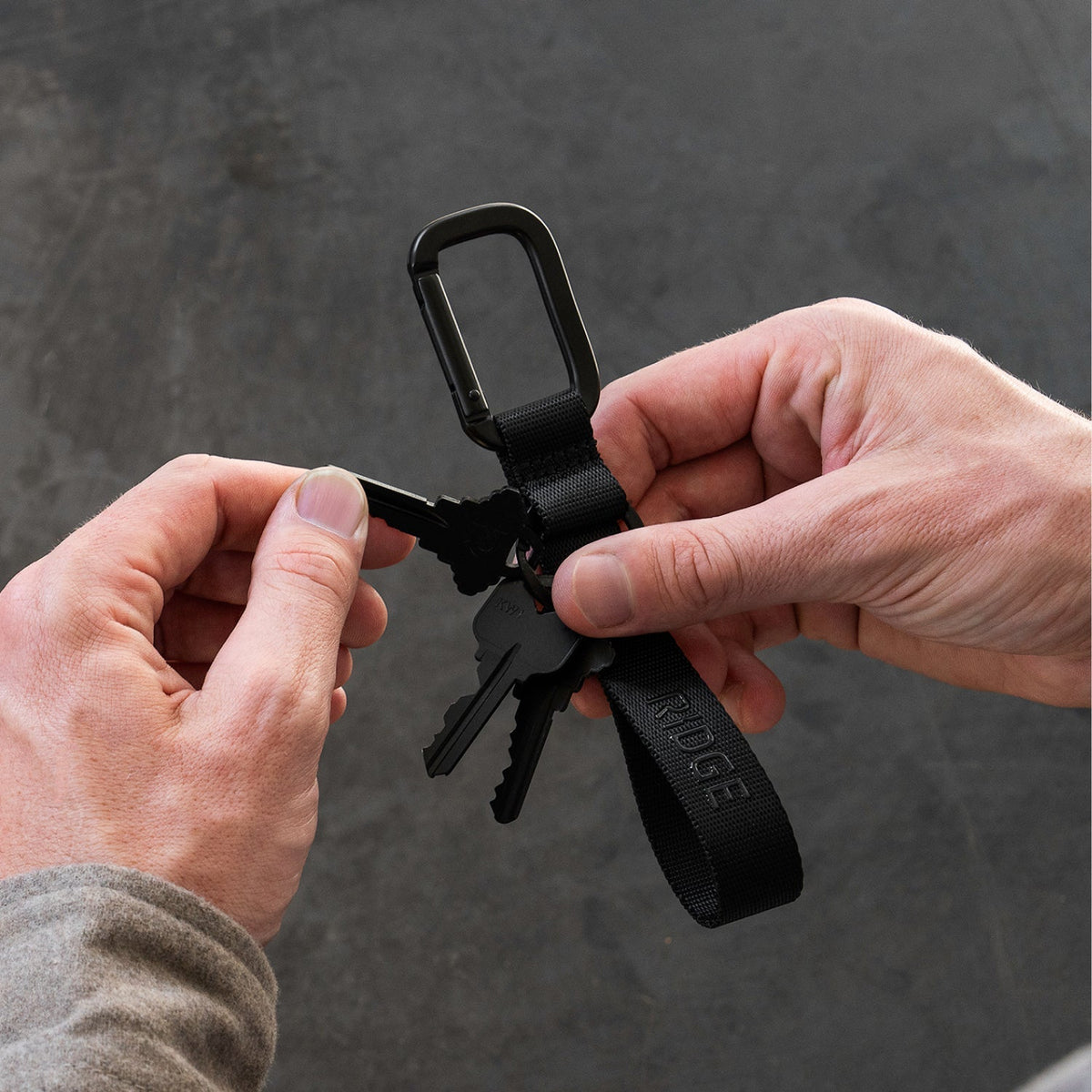 Everyday Keychain - Matte Black