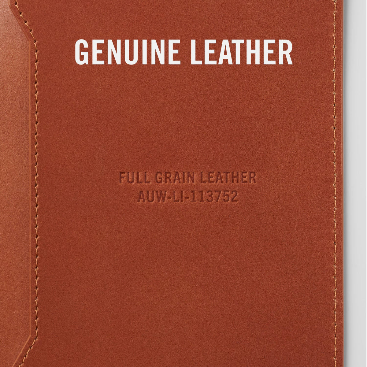 Passport Wallet - Tobacco Brown Leather
