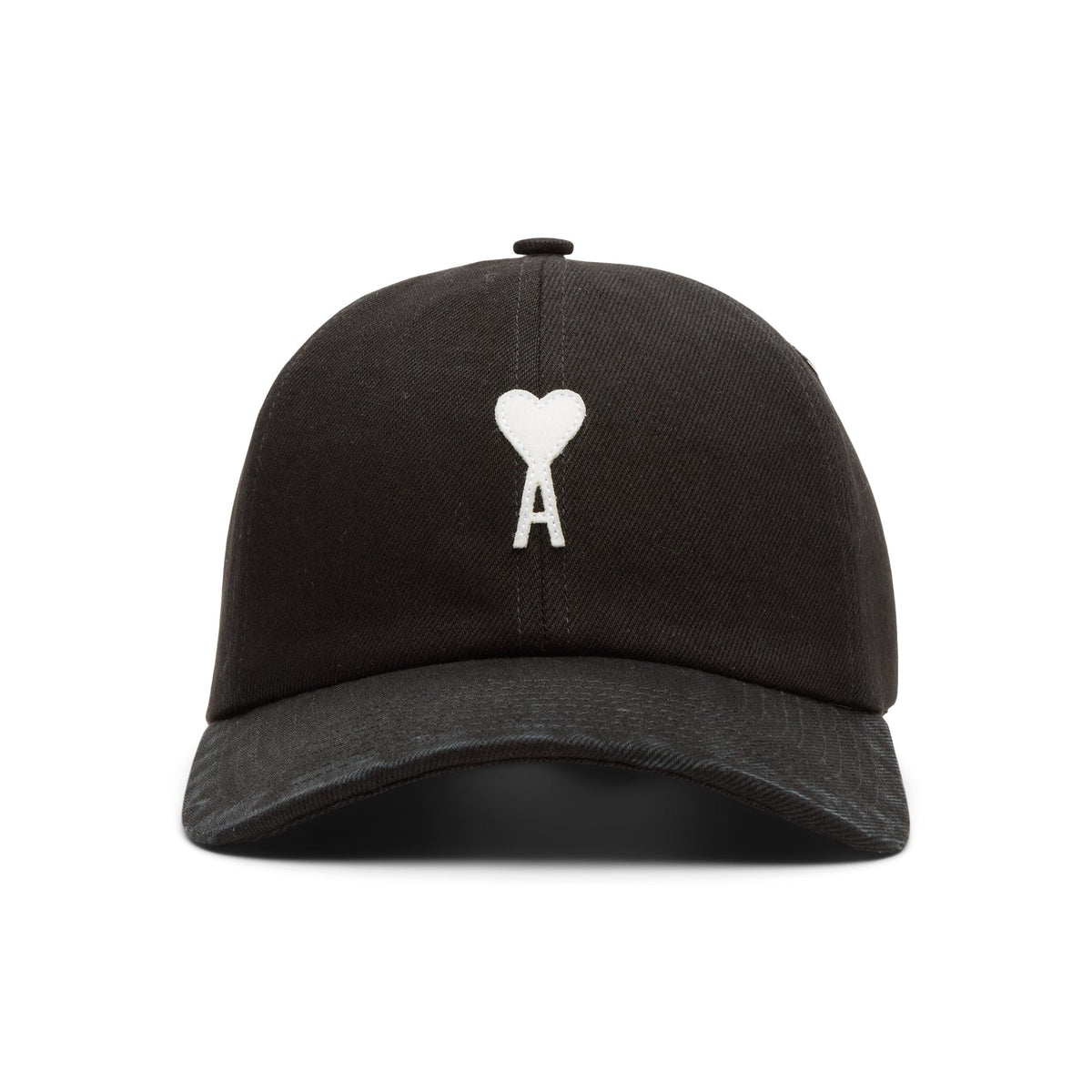 AMI Paris AMI De Couer Felt Cap (Noir)