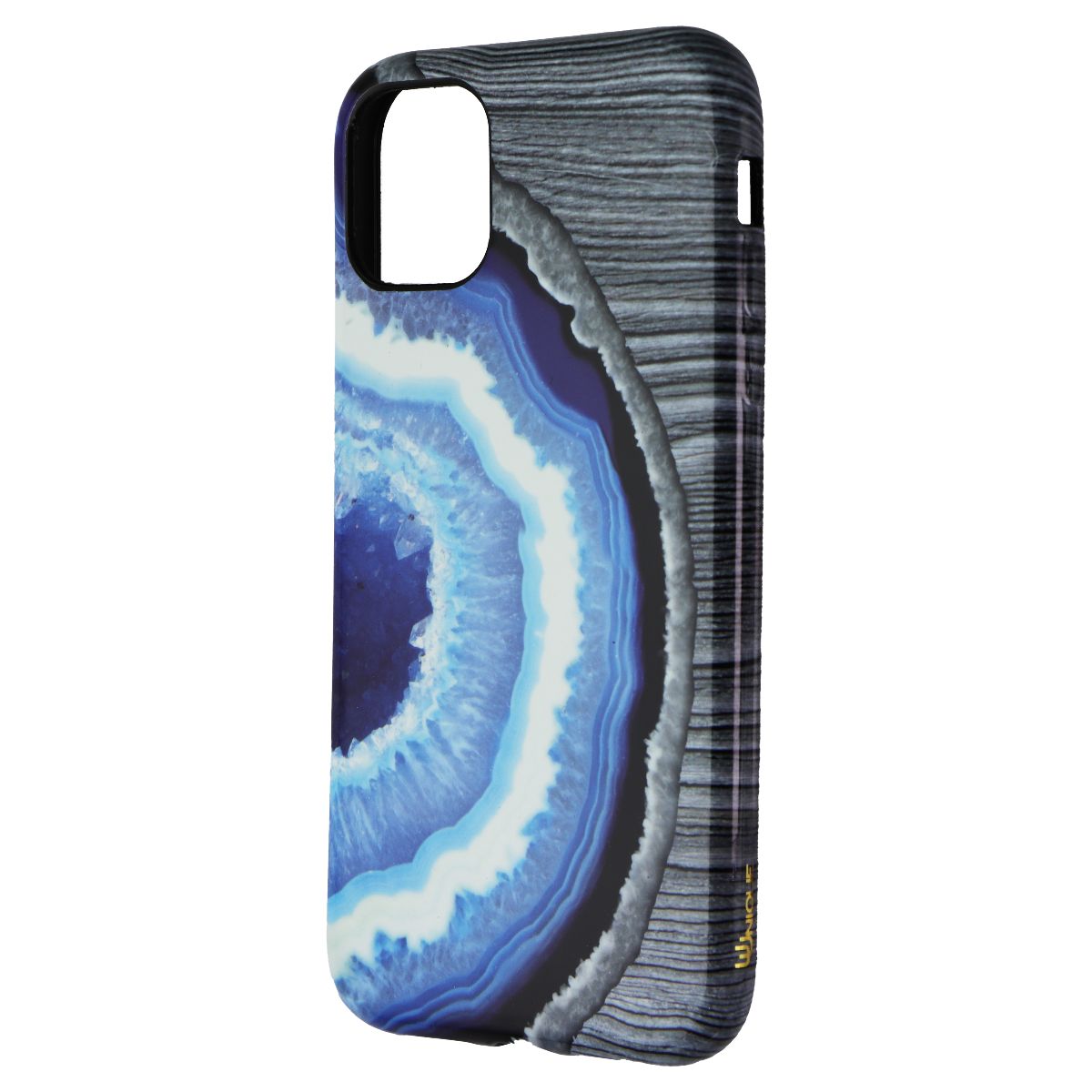 Unique London Eco-Friendly Back Case for Apple iPhone 11 and XR - Blue Geode - New