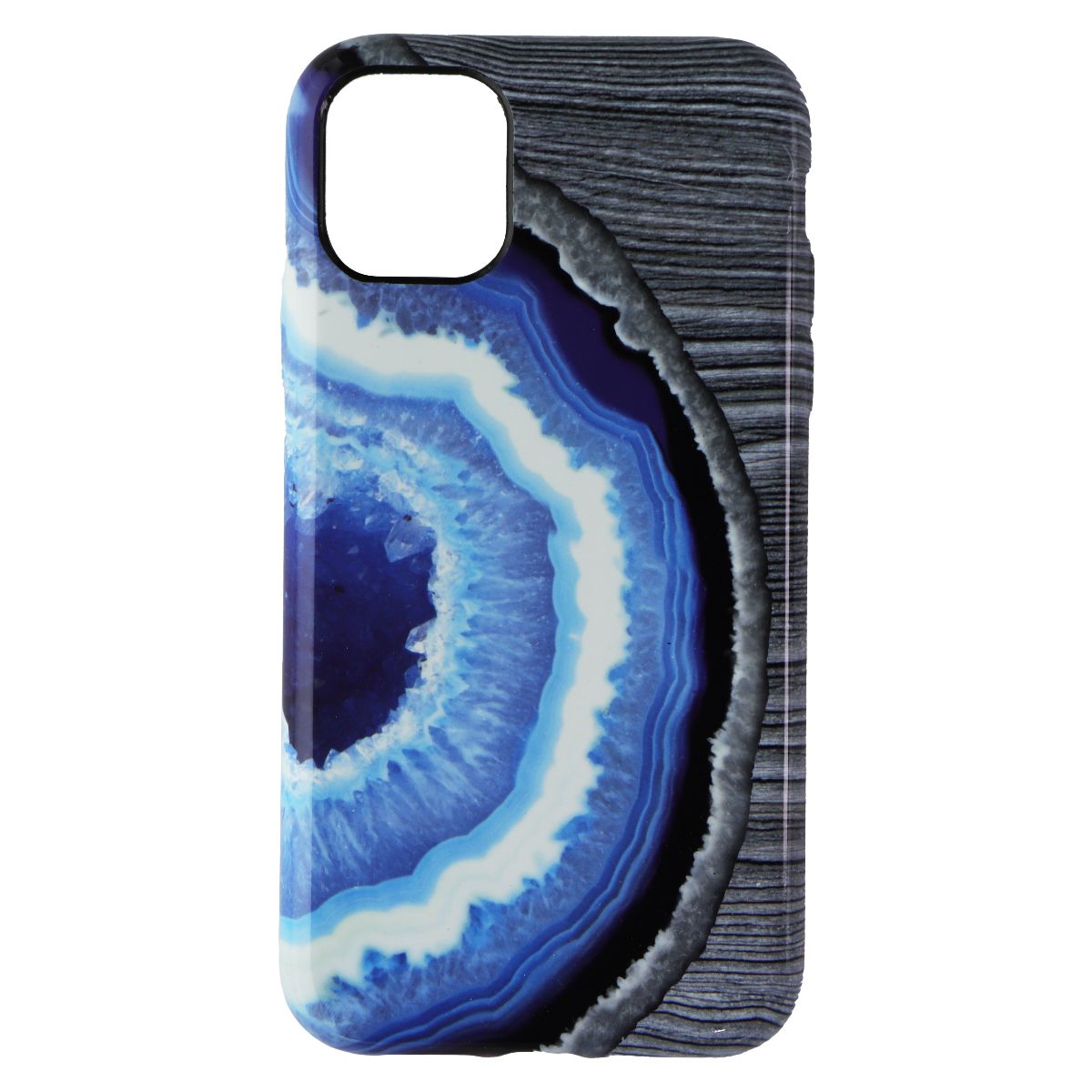 Unique London Eco-Friendly Back Case for Apple iPhone 11 and XR - Blue Geode - New