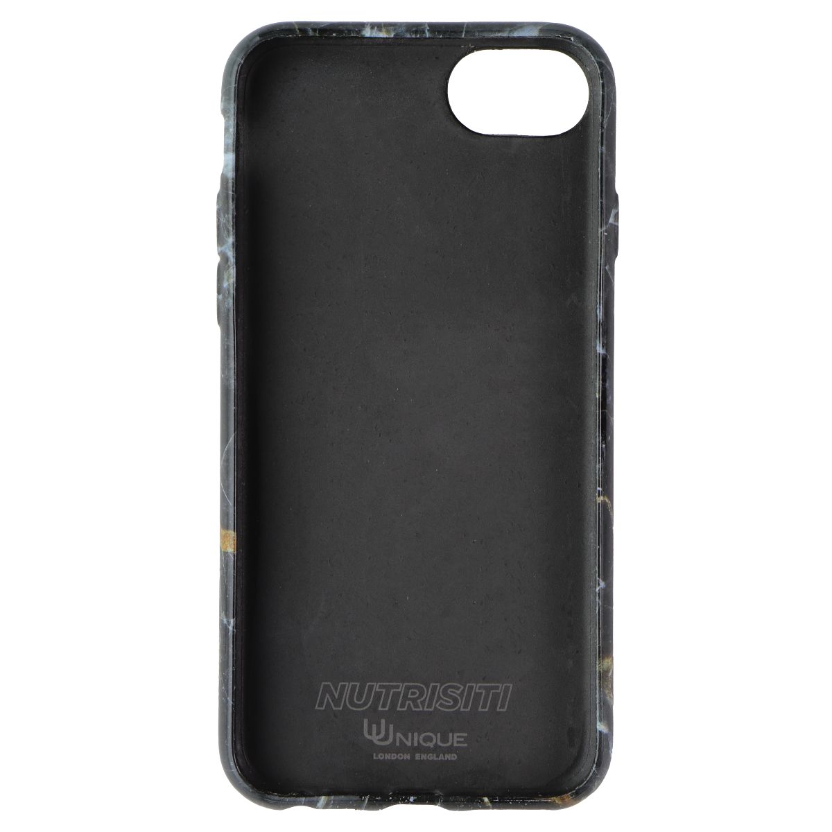 Unique London Back Case for Apple iPhone SE (2nd Gen) / 8 / 7 - Black Marble - New