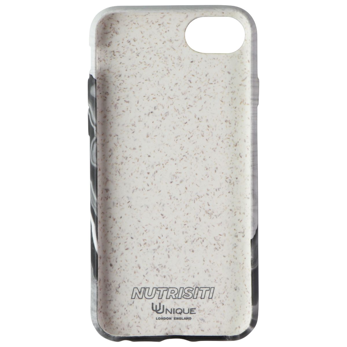 Unique London Eco-Friendly Back Case for iPhone SE (2nd Gen) 8/7/6s - Gray Geode - New