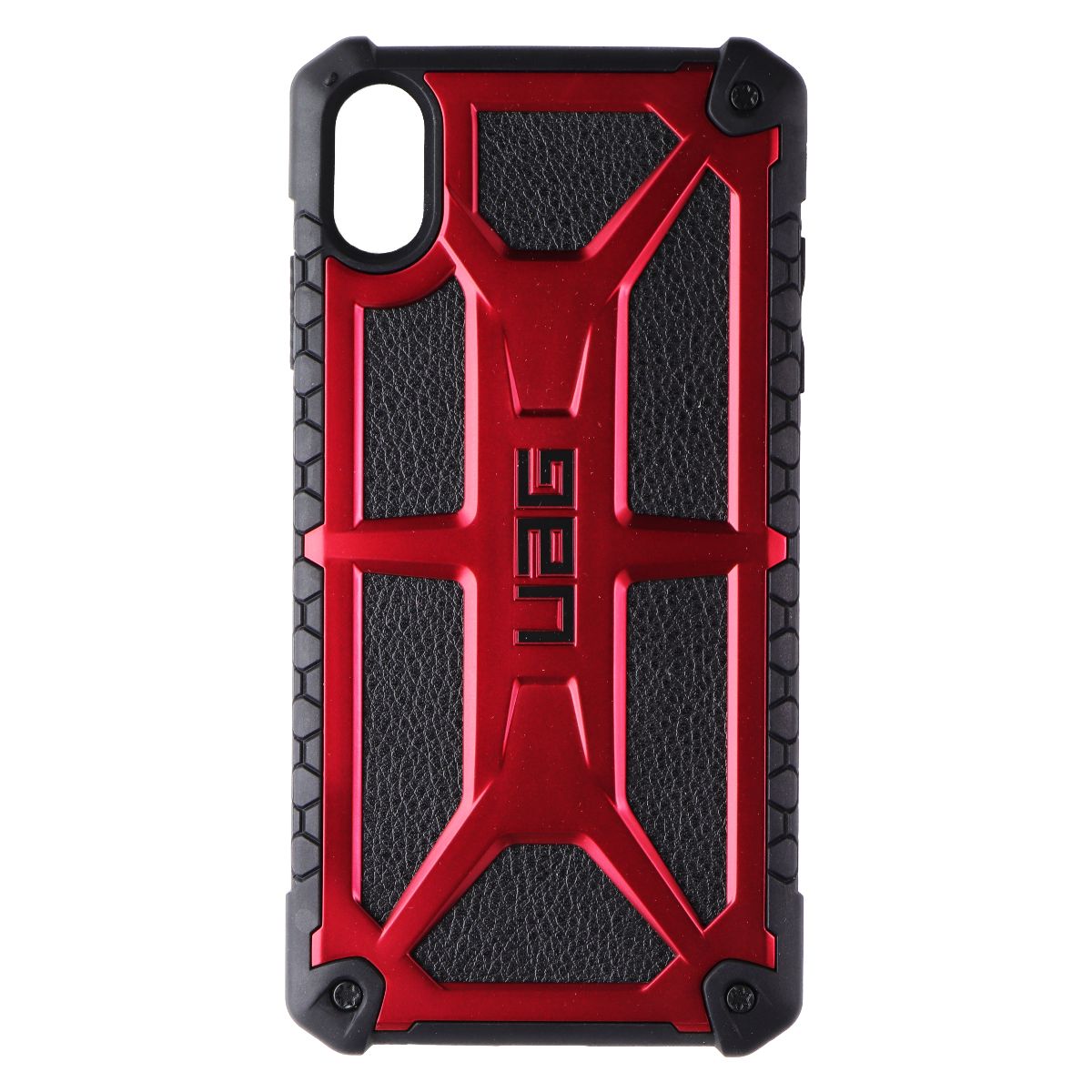 UAG Monarch Series Protective Case Cover for iPhone Xs Max - Crimson Black/Red - New