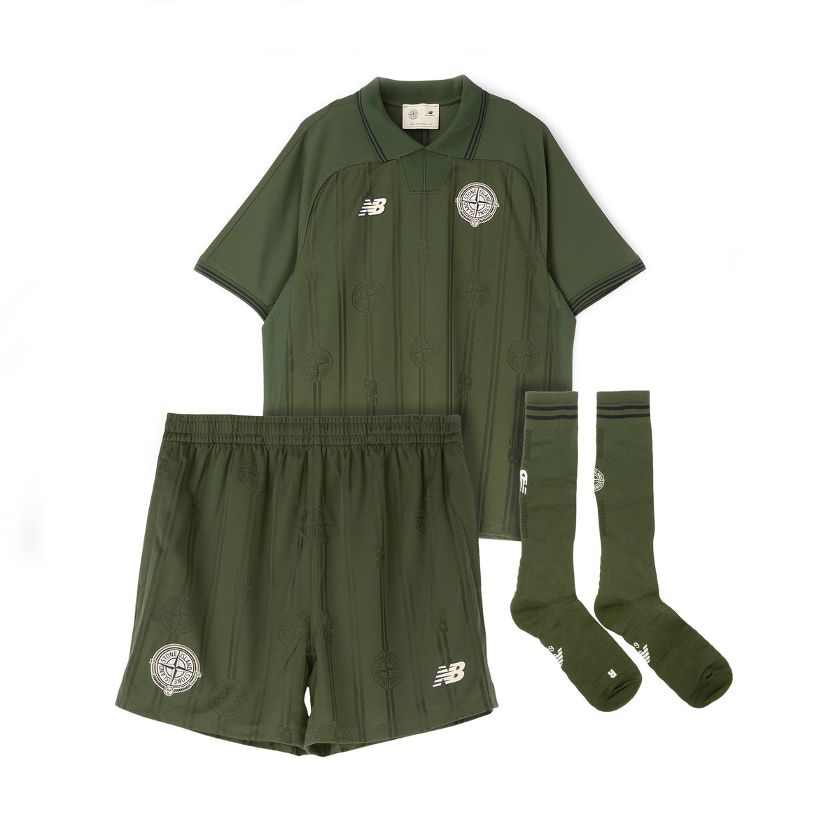 Stone Island X New Balance 26/27 Kit (Green)