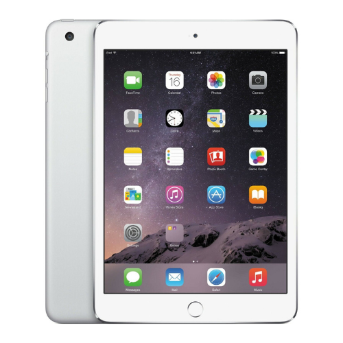 iPad mini (3rd Gen, 2014) 16GB - Silver (Wi-Fi) - Max iOS 12