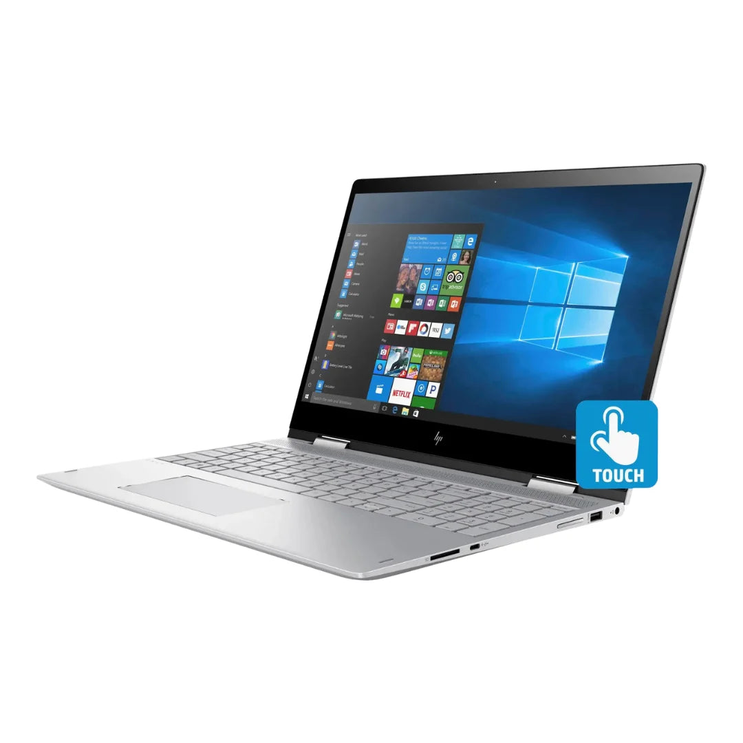 HP ENVY x360 – 15.6" FHD Touch 2-in-1 –  i5-8250U – 12GB RAM – 1TB HDD – Natural Silver – 15M-BP111DX