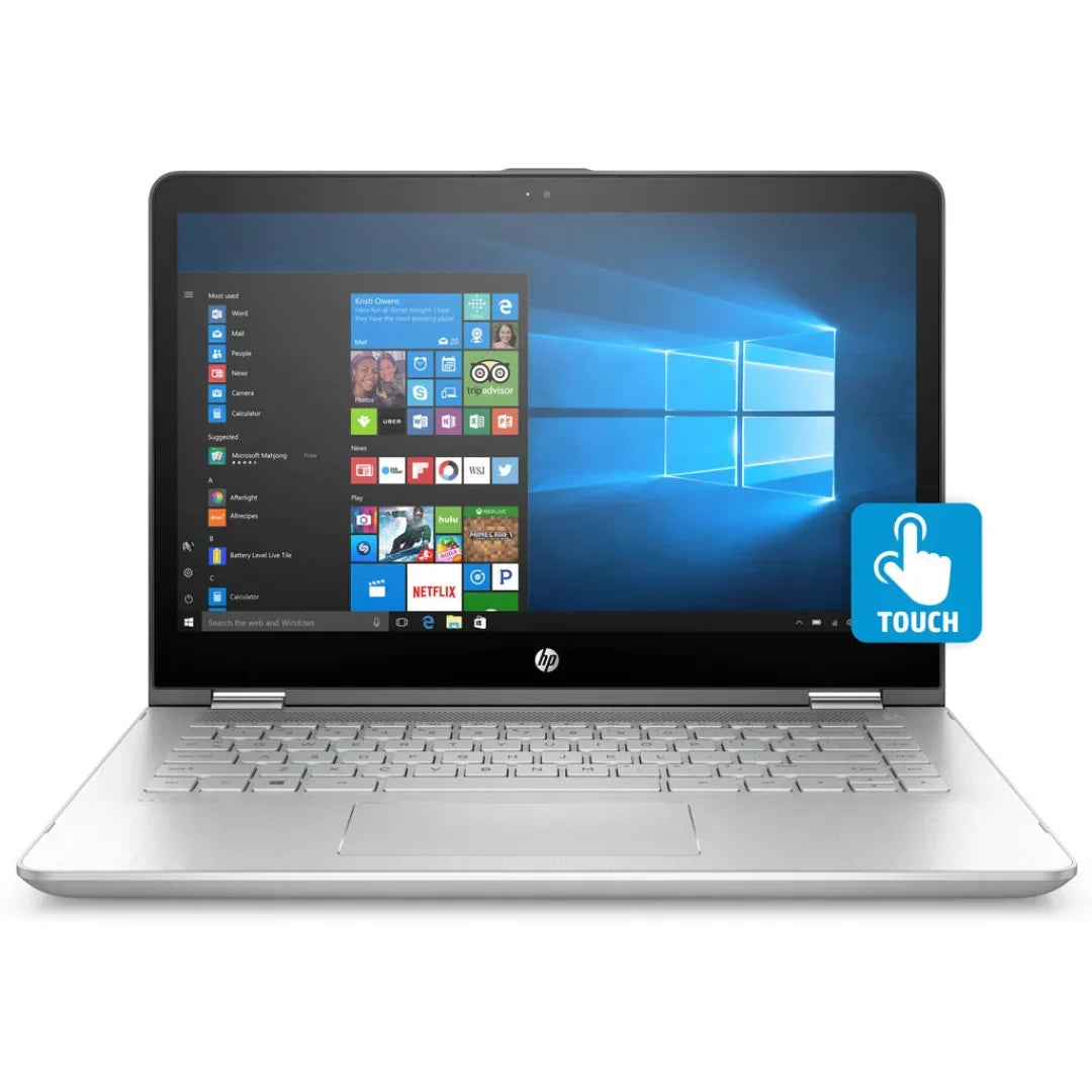 HP Pavilion x360 – 14" 2-in-1 FHD Touch – i5-8250U – 8GB RAM – 256GB SSD – Natural Silver - 14-ba125cl