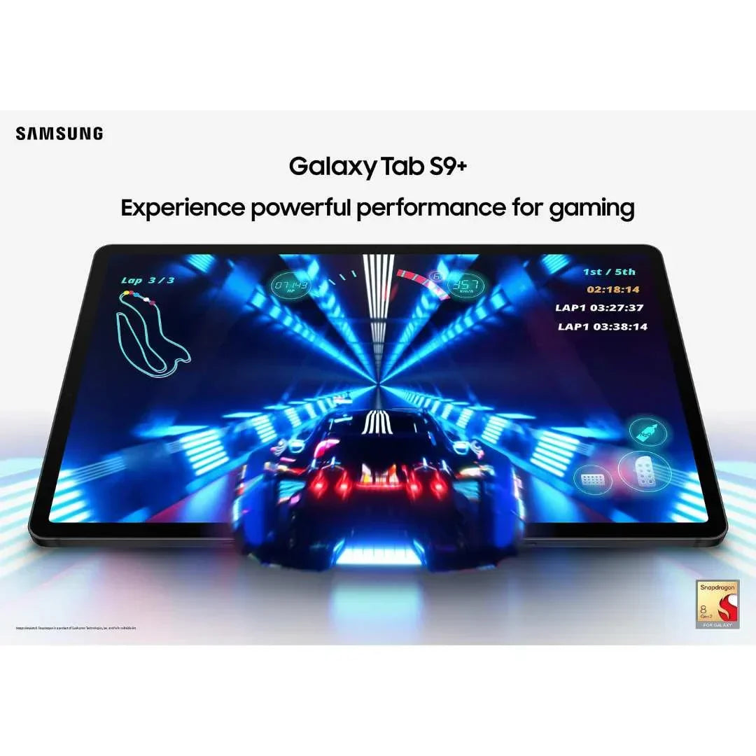 Samsung Galaxy Tab S9+ - 12.4" 256GB - Wi-Fi - with S-Pen - Graphite SM-X810NZAAXAR