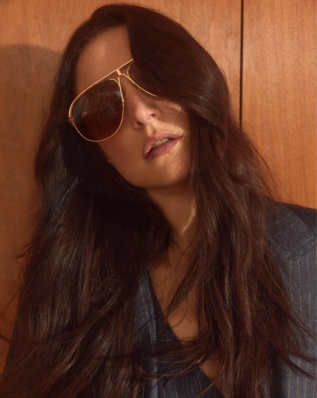 Farrah Aviator Sunglasses