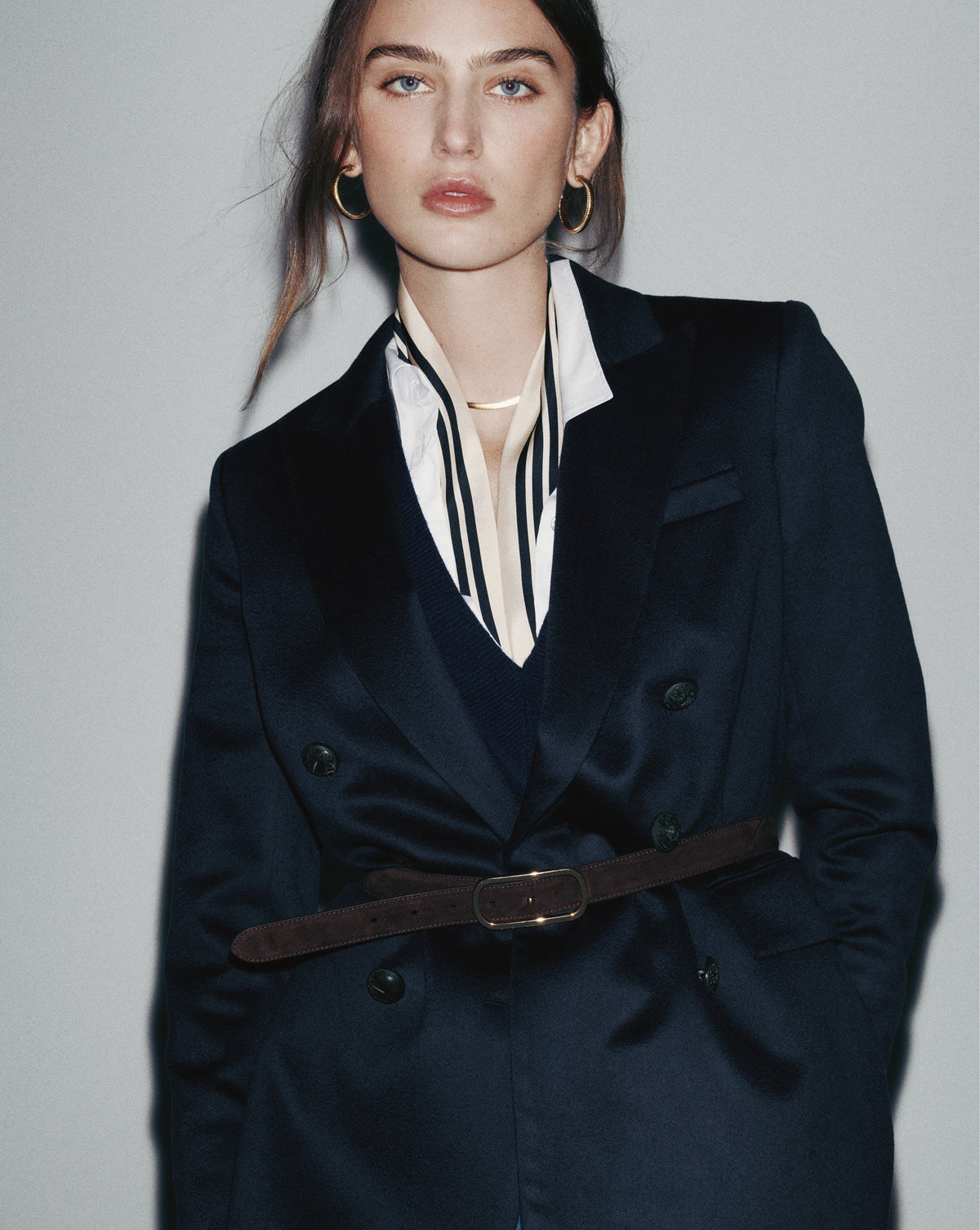 Ellette Luxe Cashmere Dickey Jacket