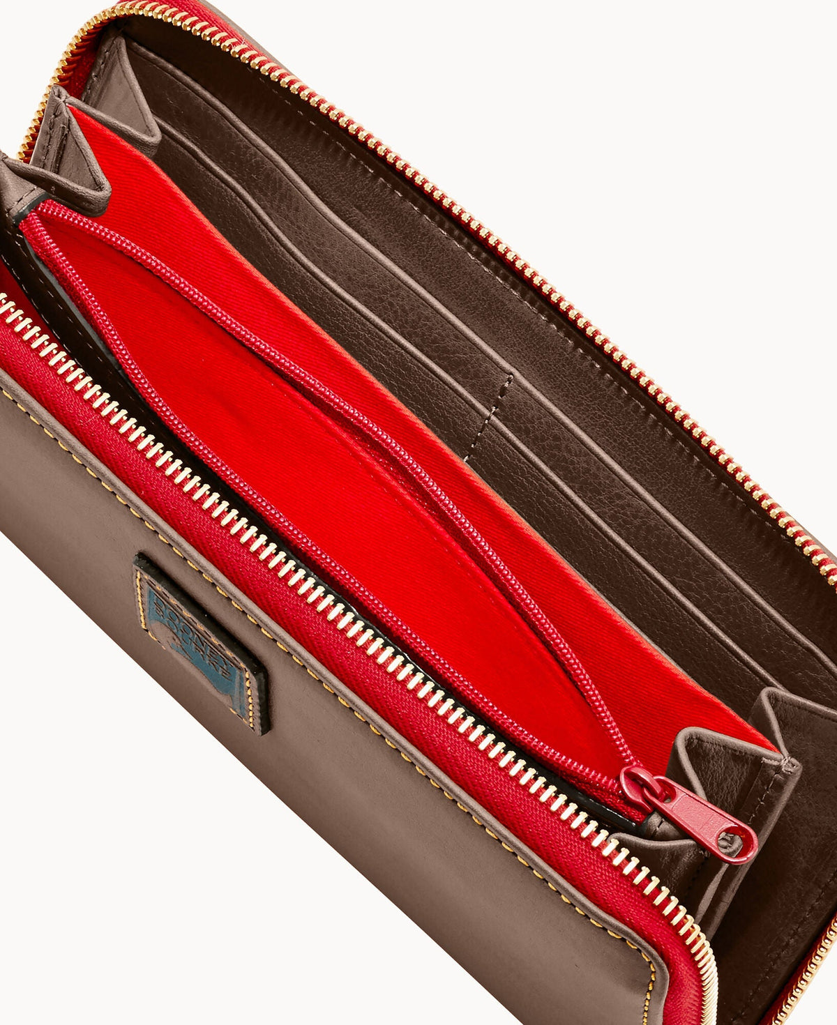 Florentine Large Zip Around Wristlet
