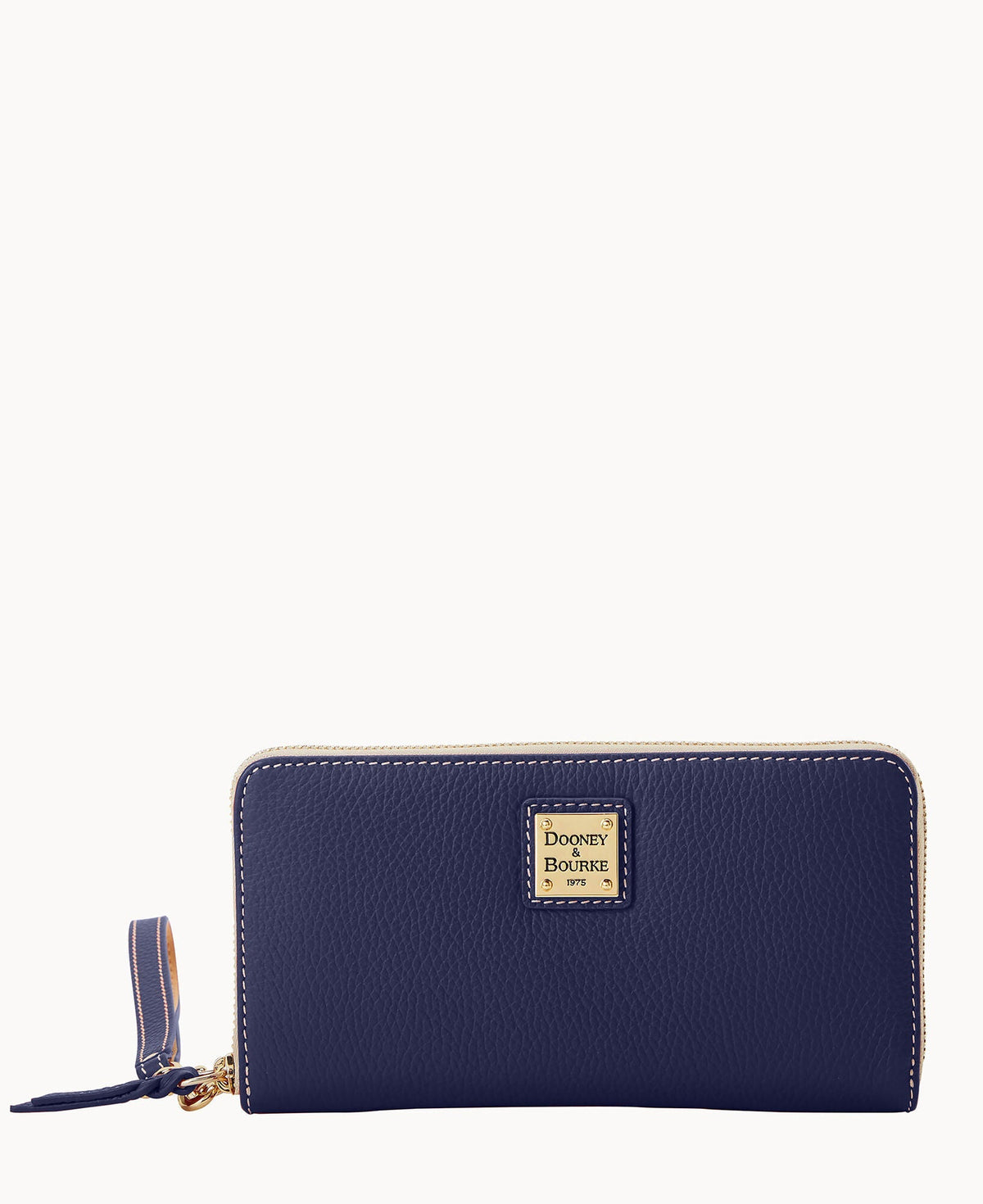 Lucca Leather Large Zip Around Wristlet