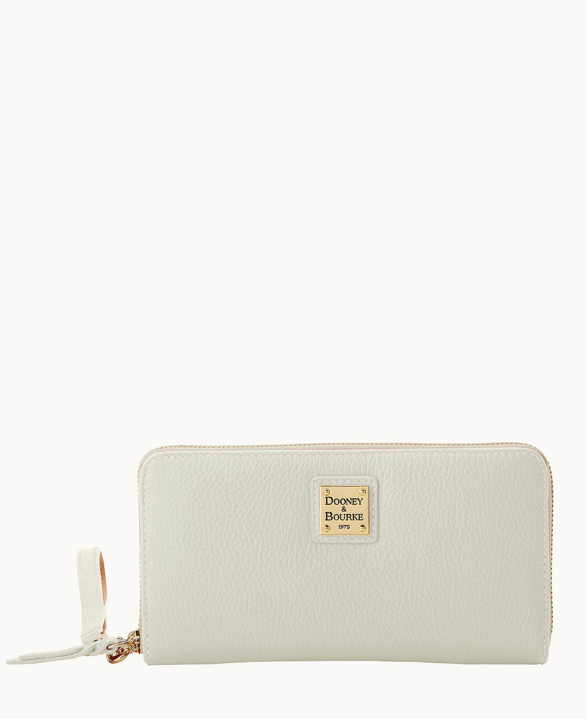 Lucca Leather Large Zip Around Wristlet