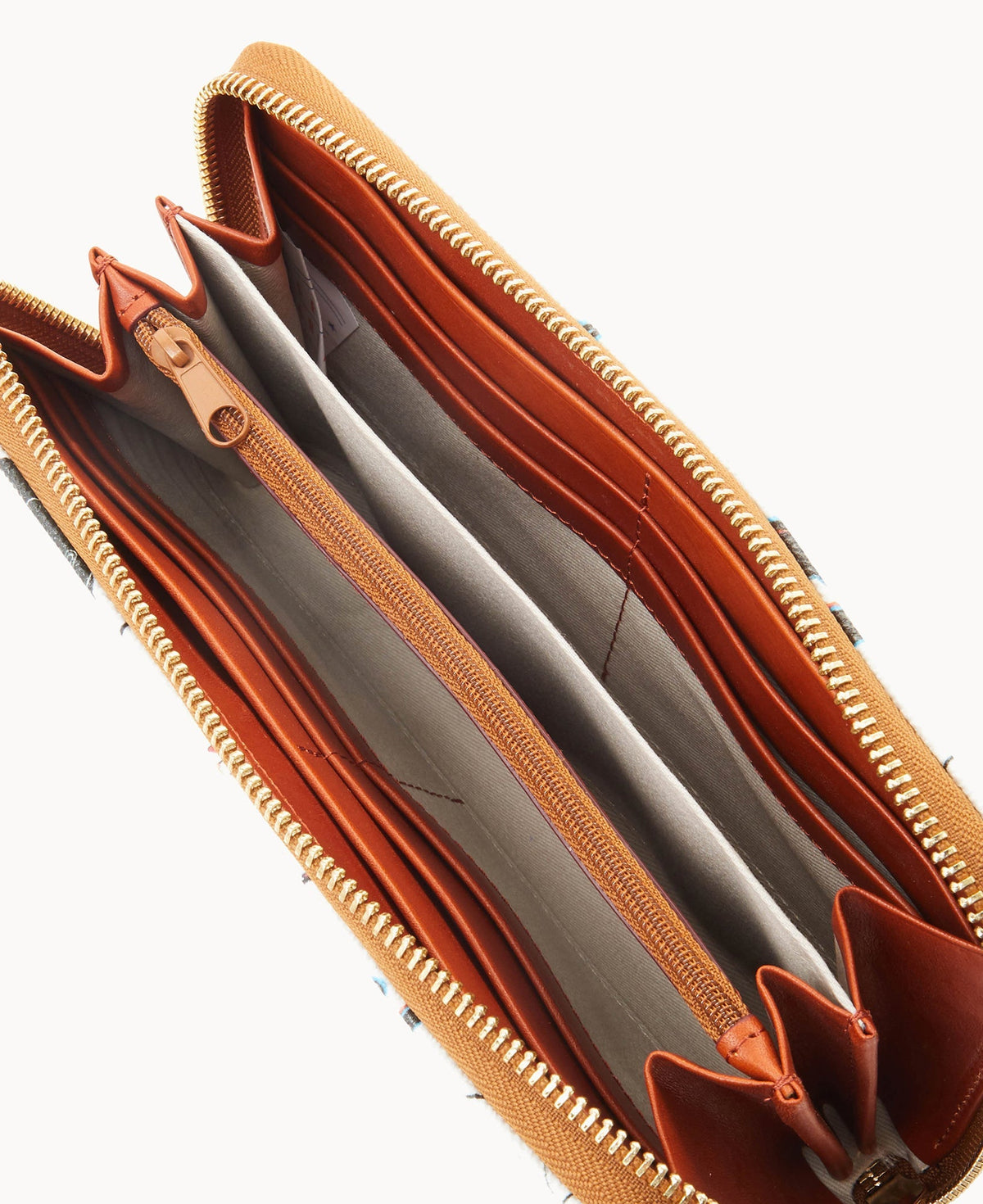 MLB Marlins Large Zip Around Wristlet