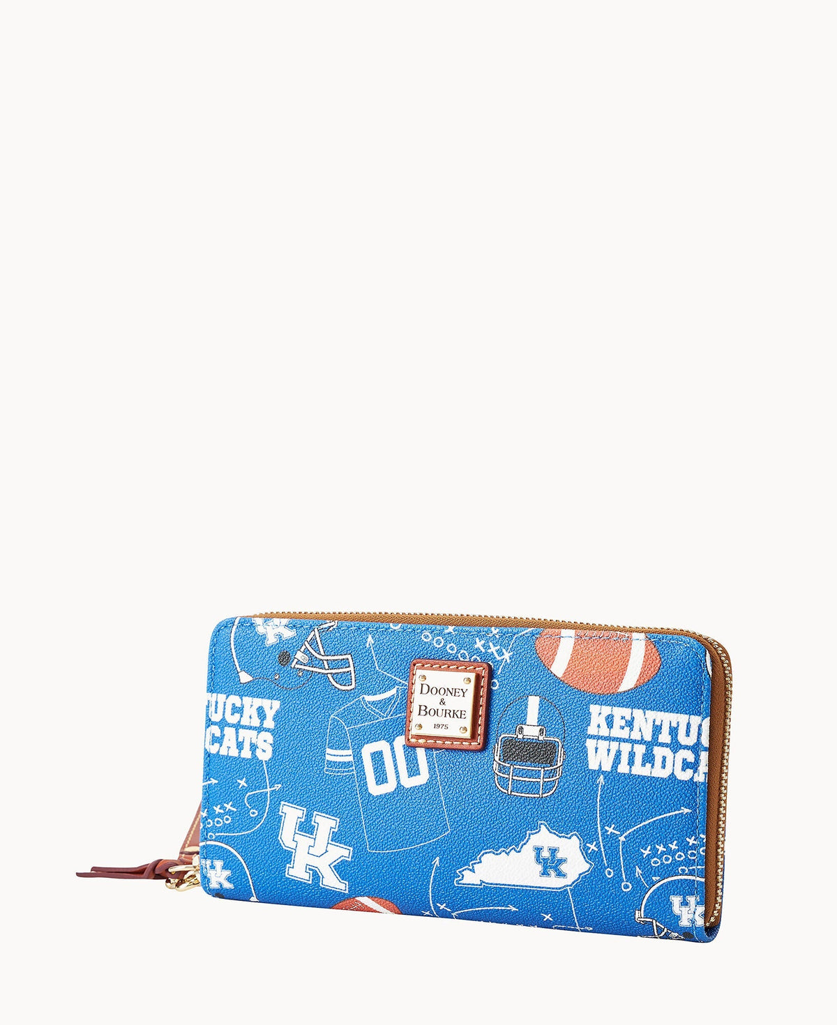 Collegiate University of Kentucky Large Zip Around Wristlet