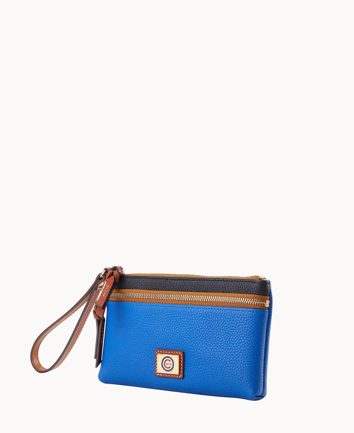 MLB Cubs Double Zip Wristlet