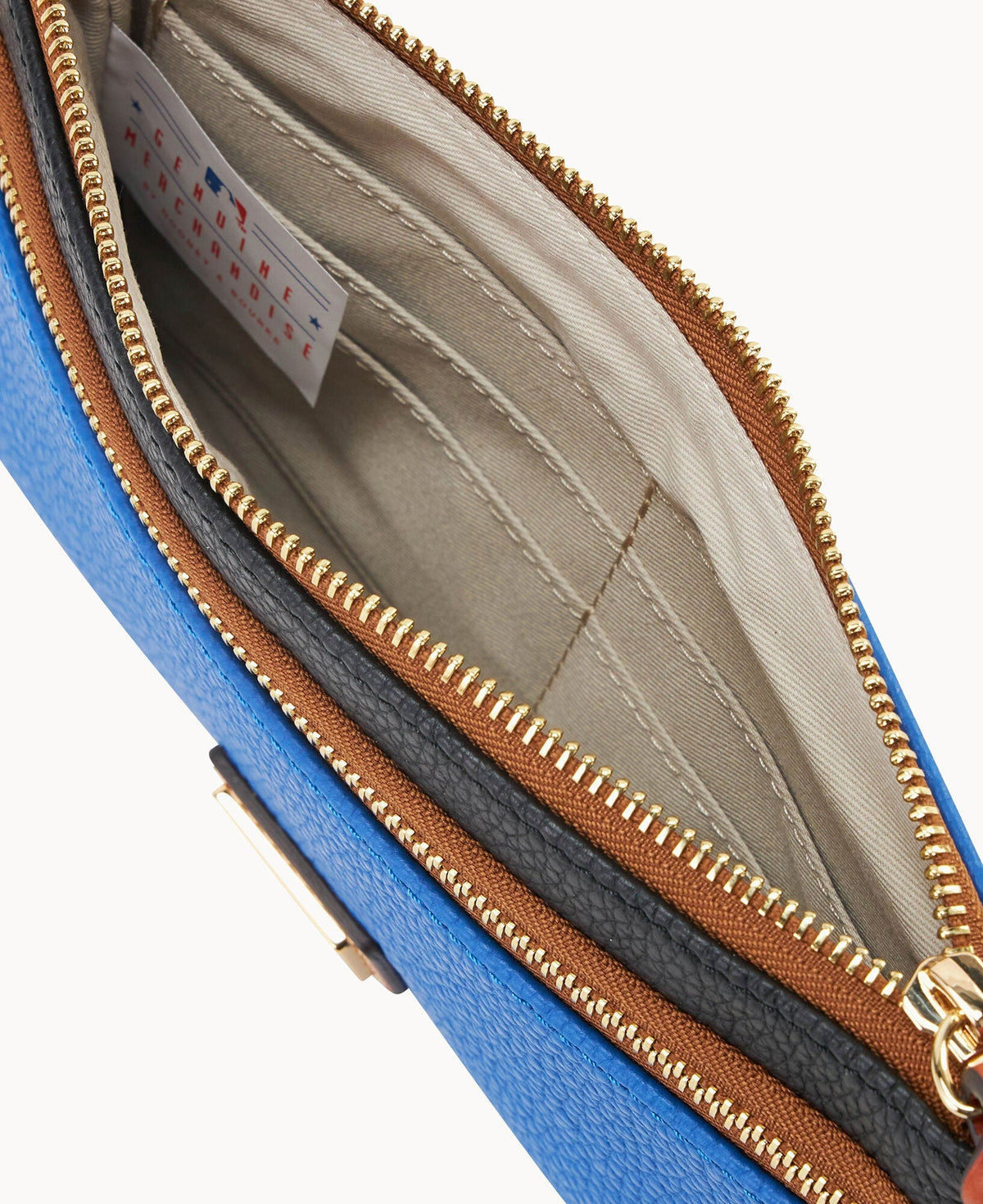 MLB Mets Double Zip Wristlet