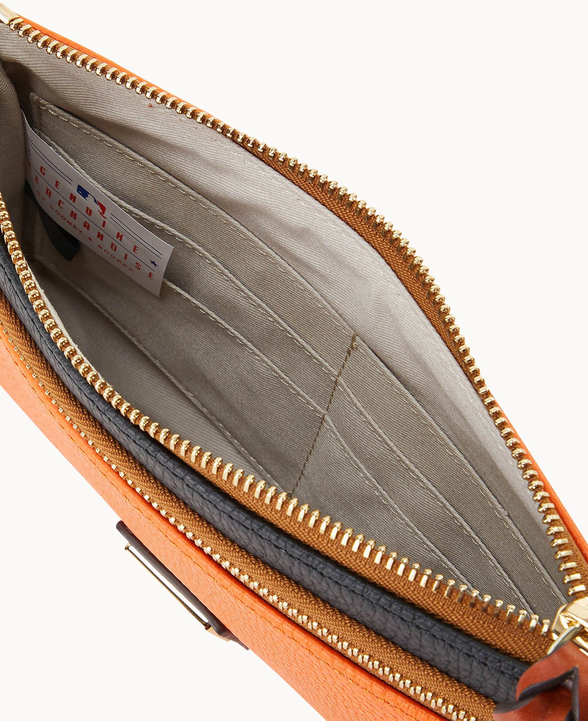 MLB Orioles Double Zip Wristlet